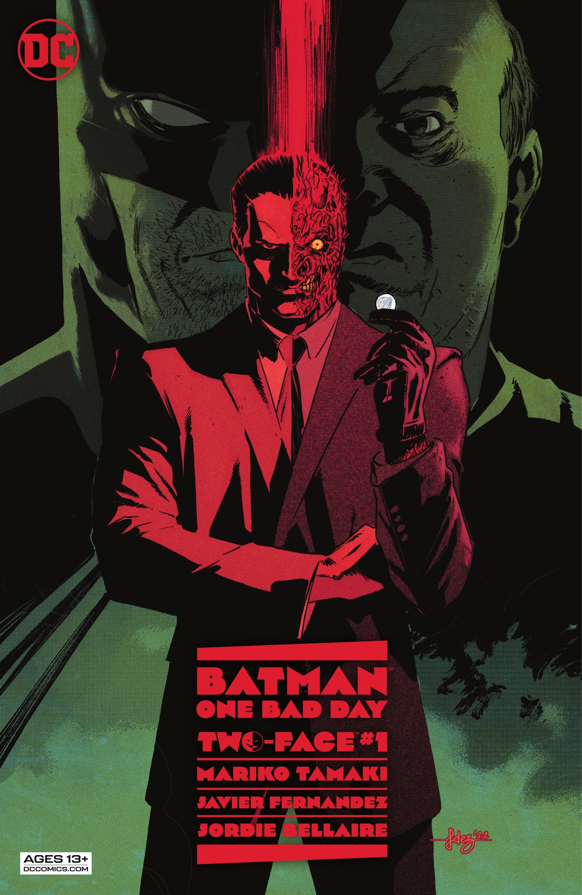 Read online Batman - One Bad Day: Two-Face comic -  Issue # TPB - 1