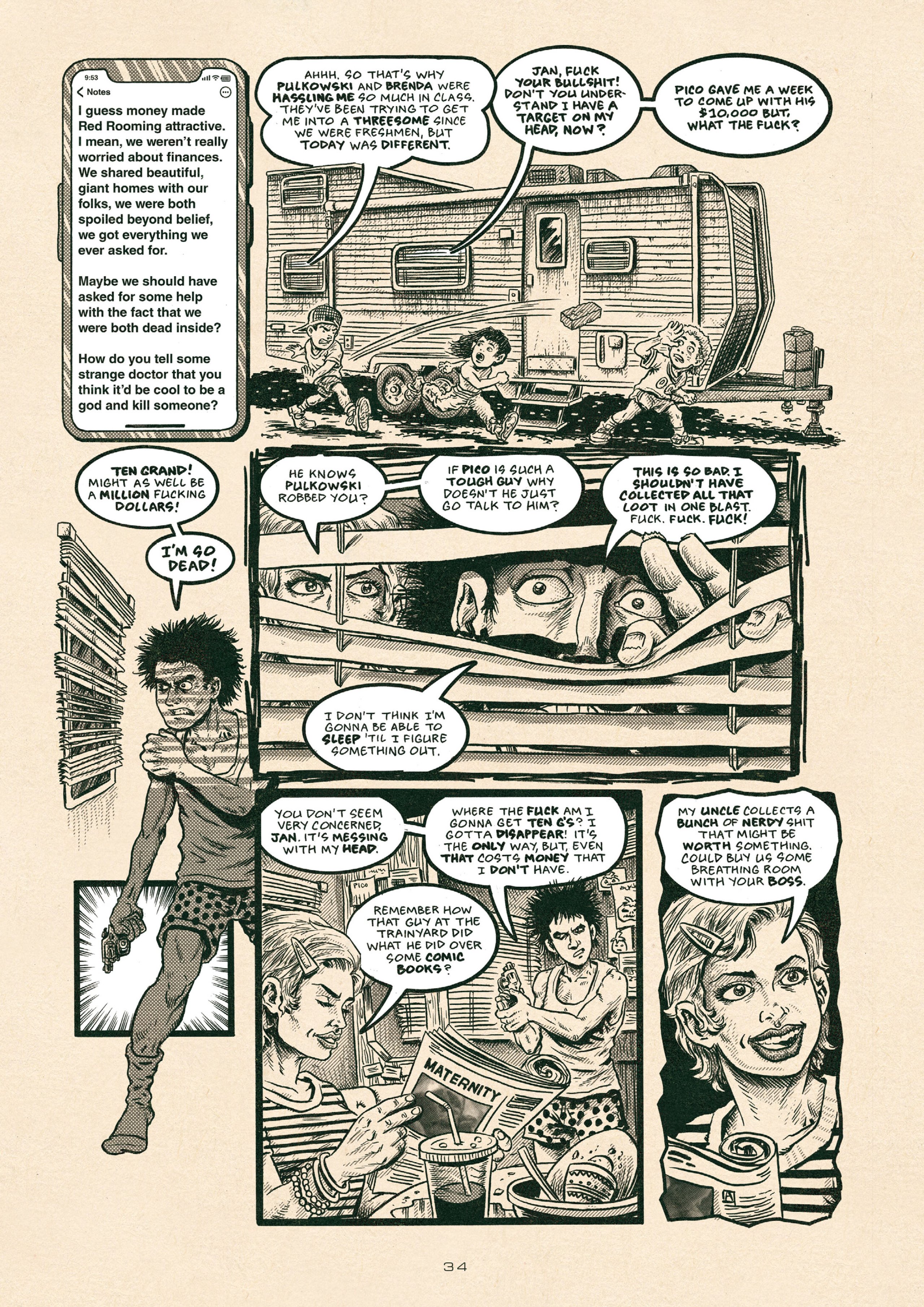 Read online Red Room: Trigger Warnings comic -  Issue # TPB - 44