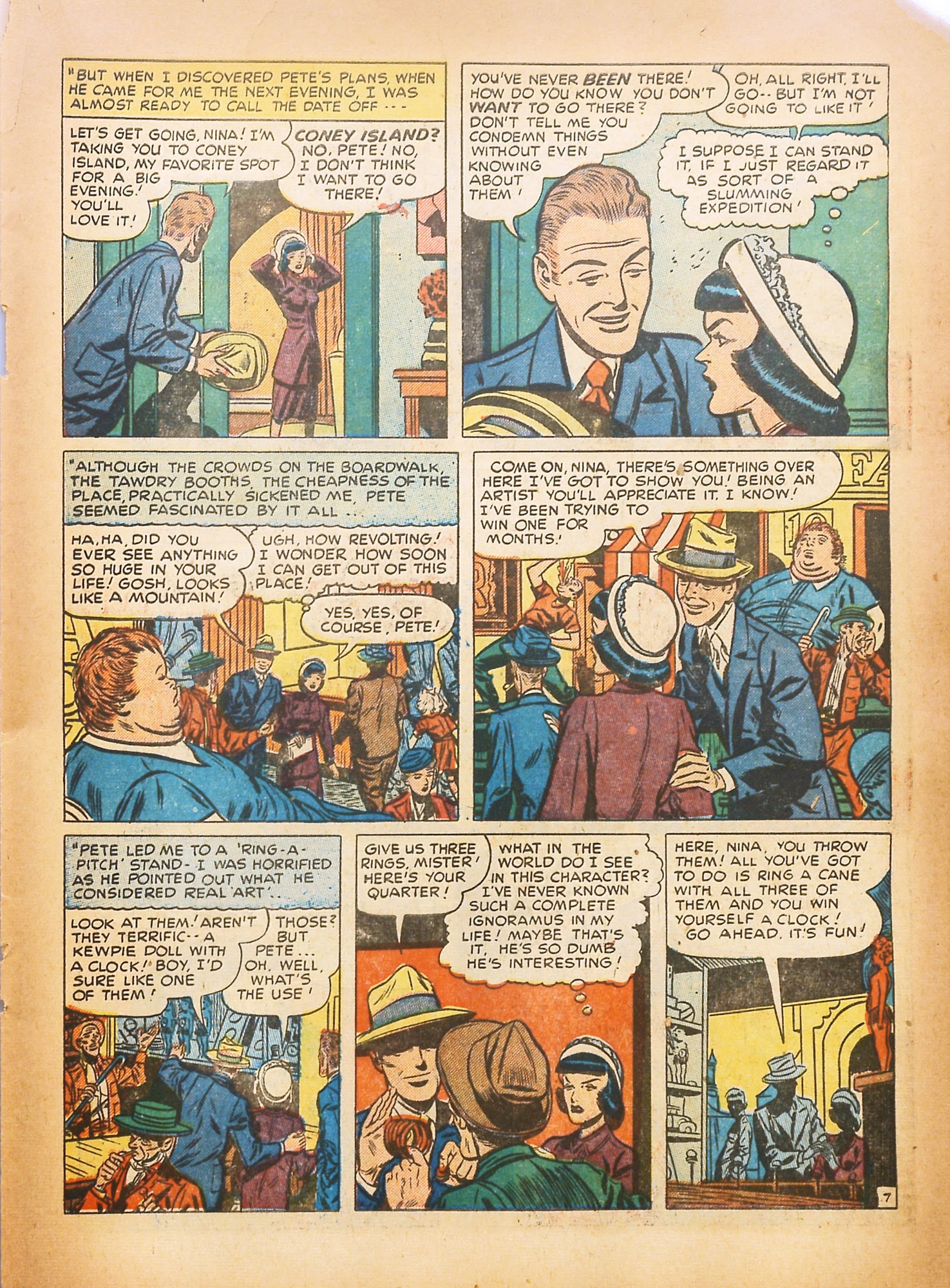 Read online Young Love (1949) comic -  Issue #1 - 19