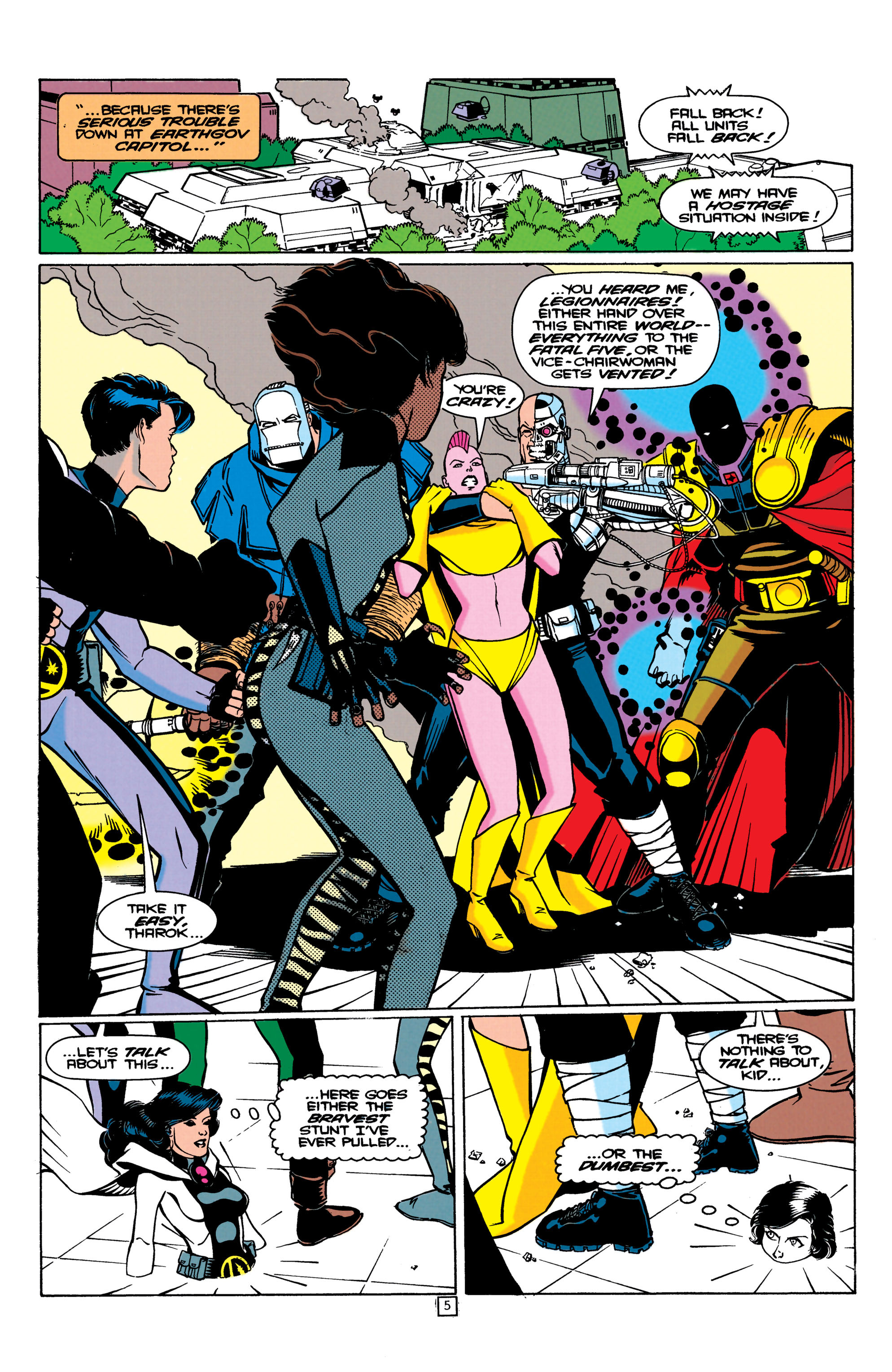 Read online Legionnaires comic -  Issue #6 - 6