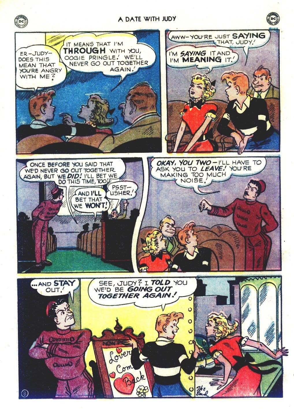 Read online A Date with Judy comic -  Issue #15 - 10