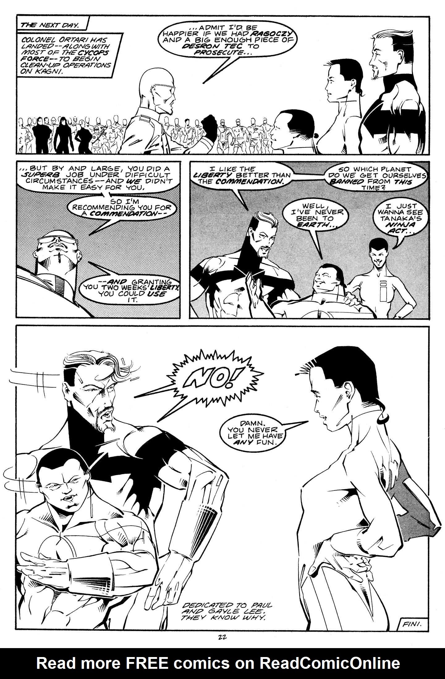 Read online Cycops comic -  Issue #3 - 22
