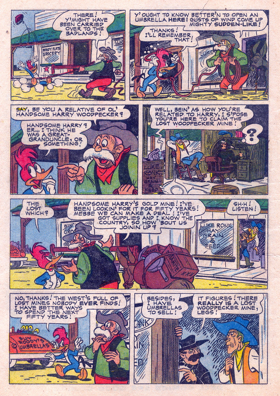 Read online Walter Lantz Woody Woodpecker (1952) comic -  Issue #30 - 4