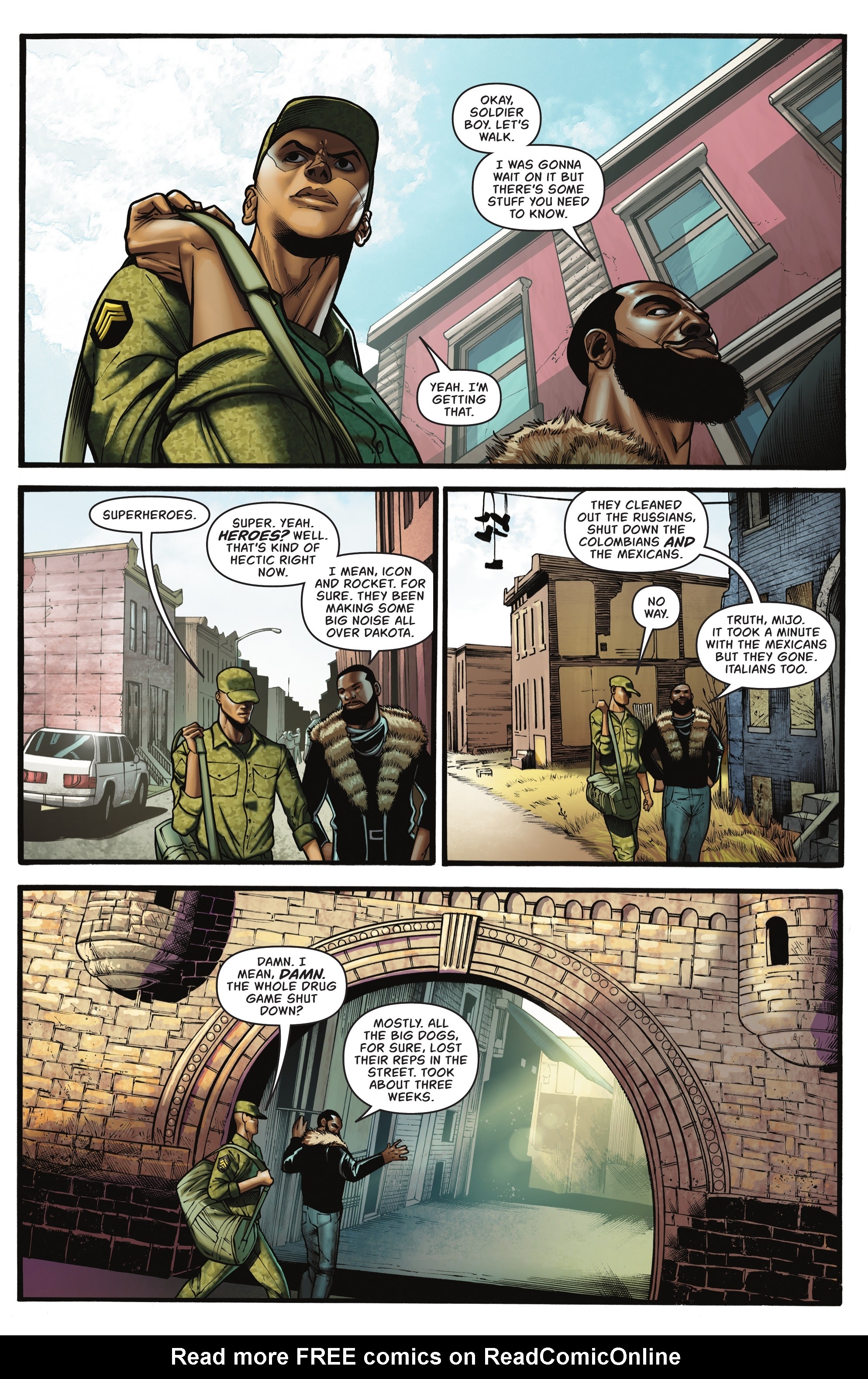 Read online Blood Syndicate: Season One comic -  Issue #1 - 12