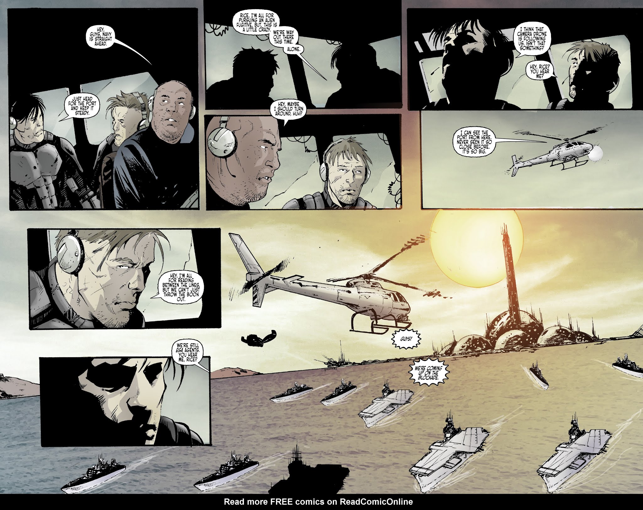 Read online Port of Earth comic -  Issue #7 - 9