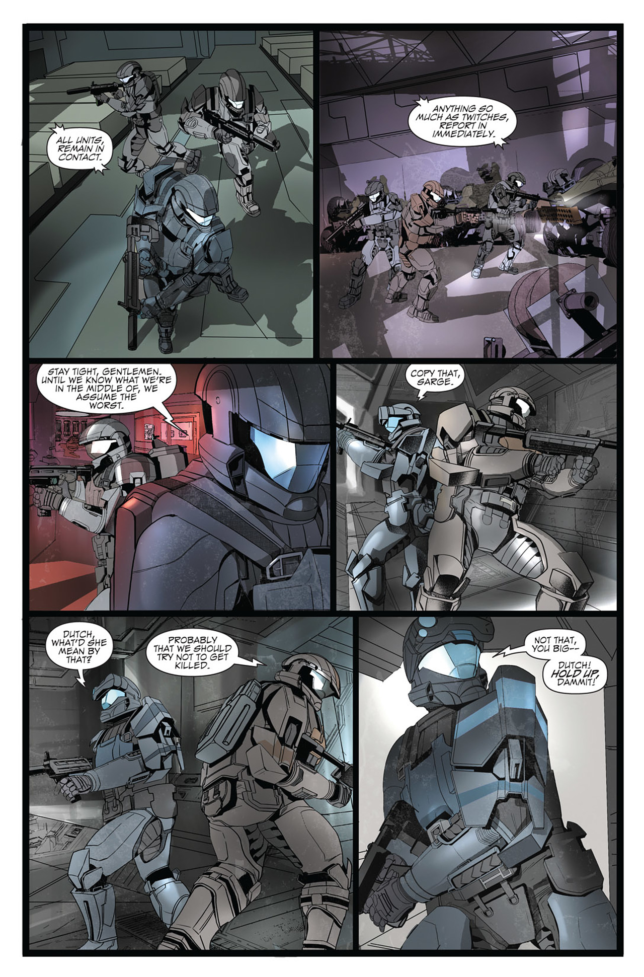 Read online Halo: Helljumper comic -  Issue # Full - 33