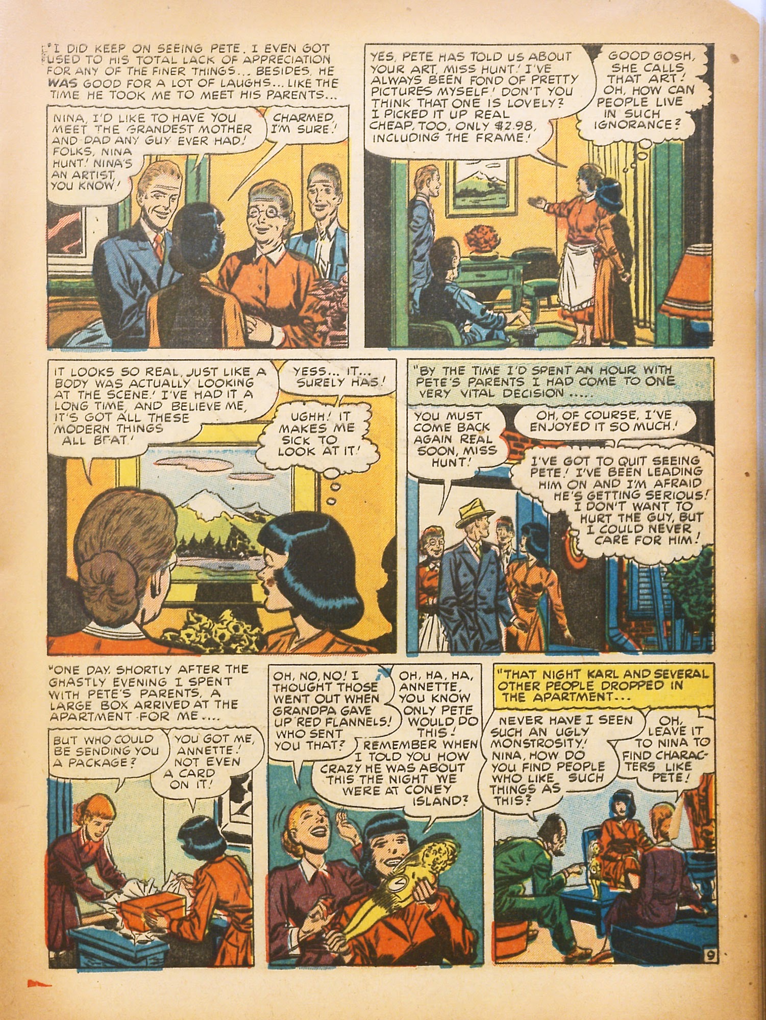 Read online Young Love (1949) comic -  Issue #1 - 21