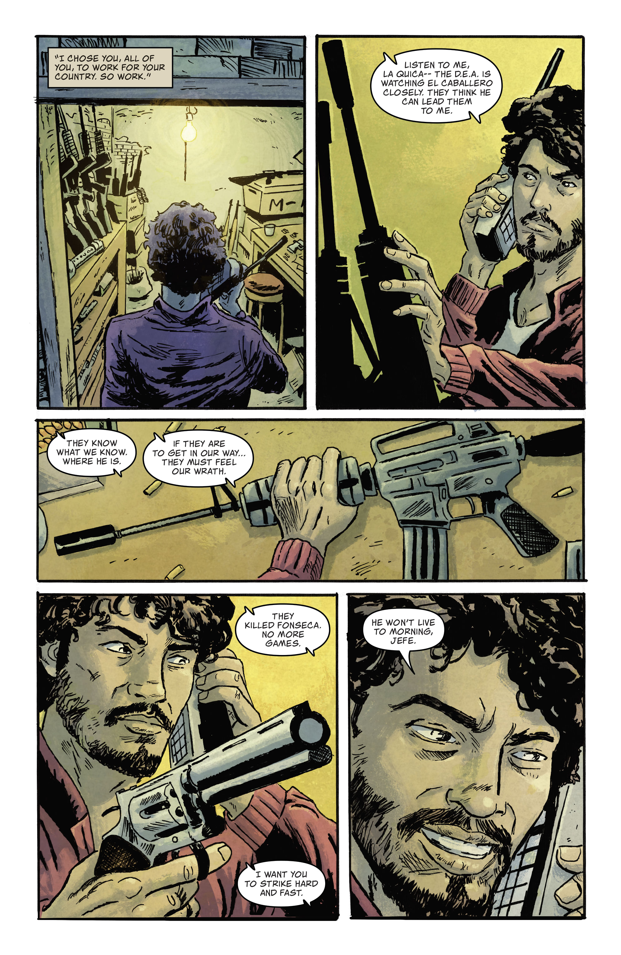 Read online Narcos comic -  Issue #3 - 5