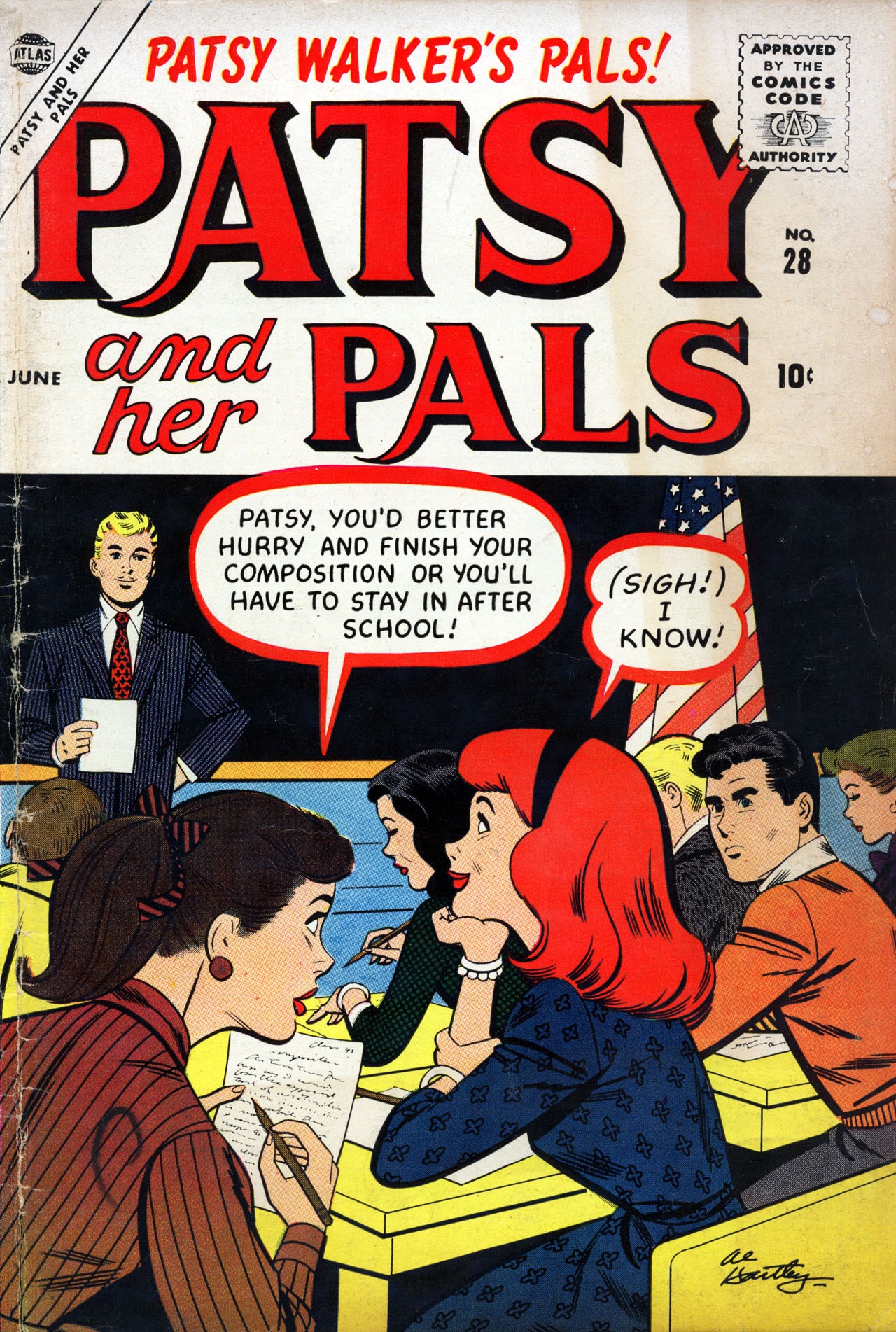 Read online Patsy and her Pals comic -  Issue #28 - 1