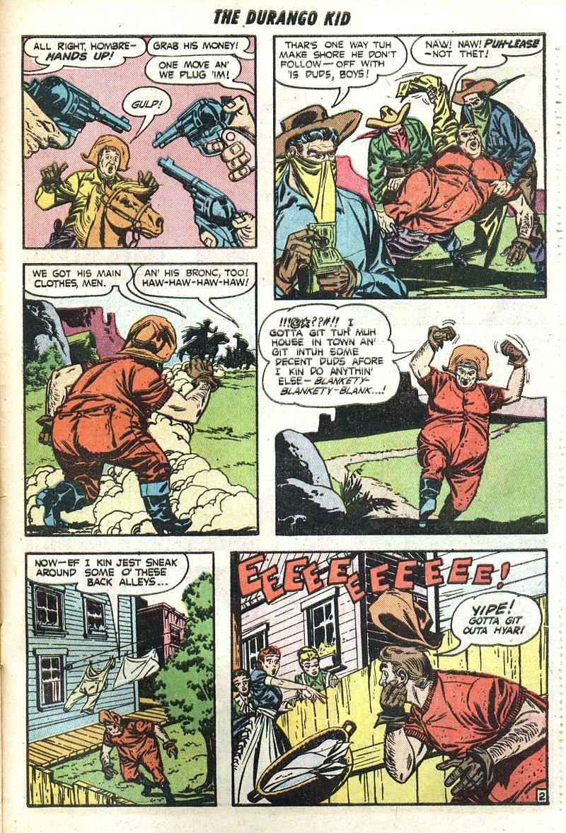 Read online Charles Starrett as The Durango Kid comic -  Issue #17 - 19