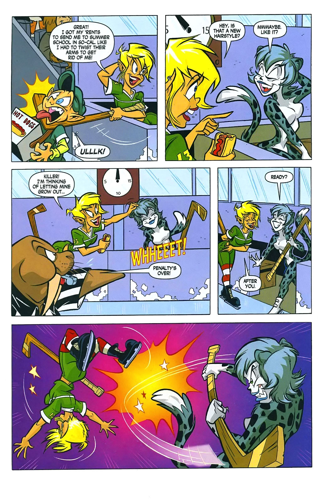 Read online Jingle Belle: The Fight Before Christmas comic -  Issue # Full - 6