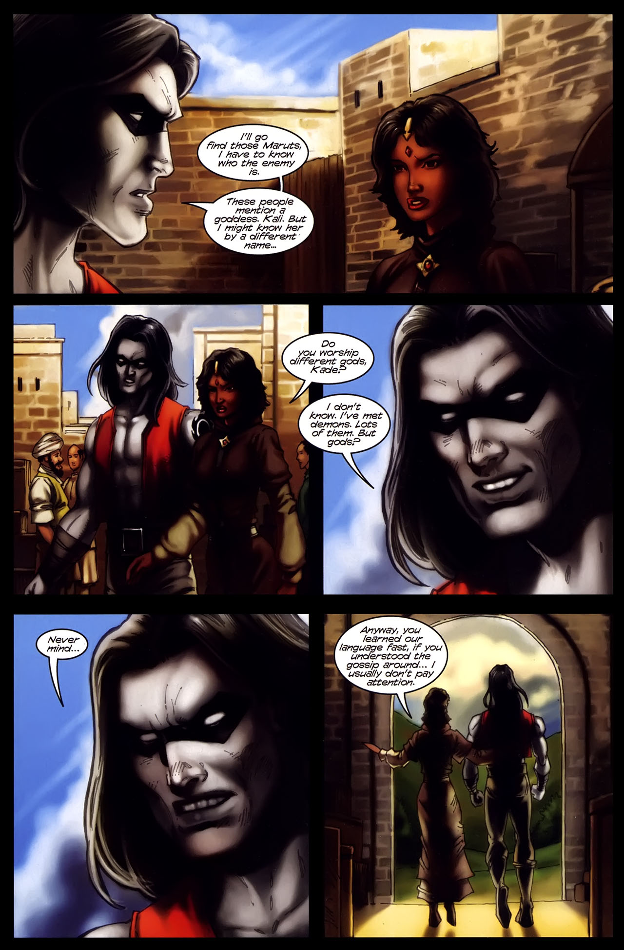 Read online Kade: Shiva's Sun comic -  Issue #2 - 9
