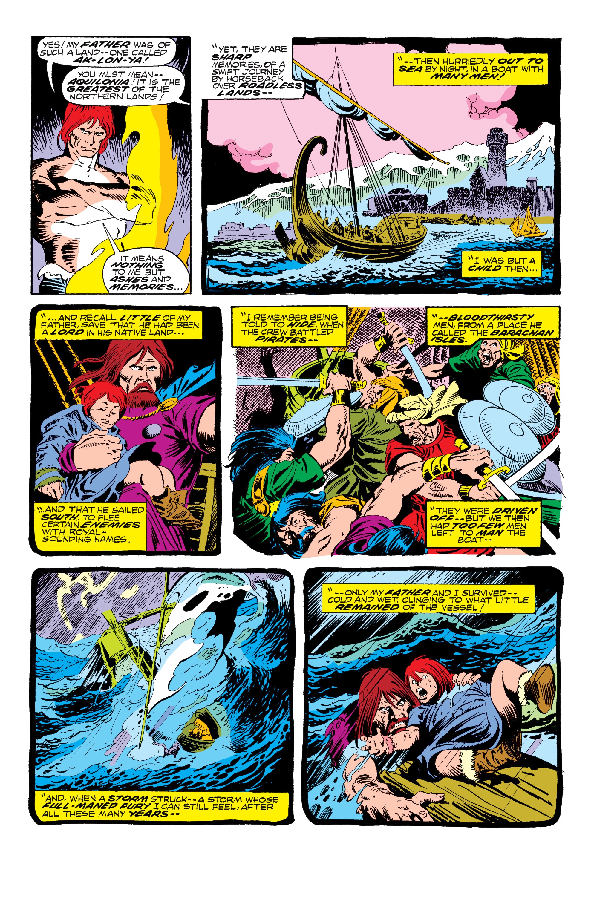 Read online Conan the Barbarian Epic Collection: The Original Marvel Years - Of Once and Future Kings comic -  Issue # TPB (Part 1) - 50