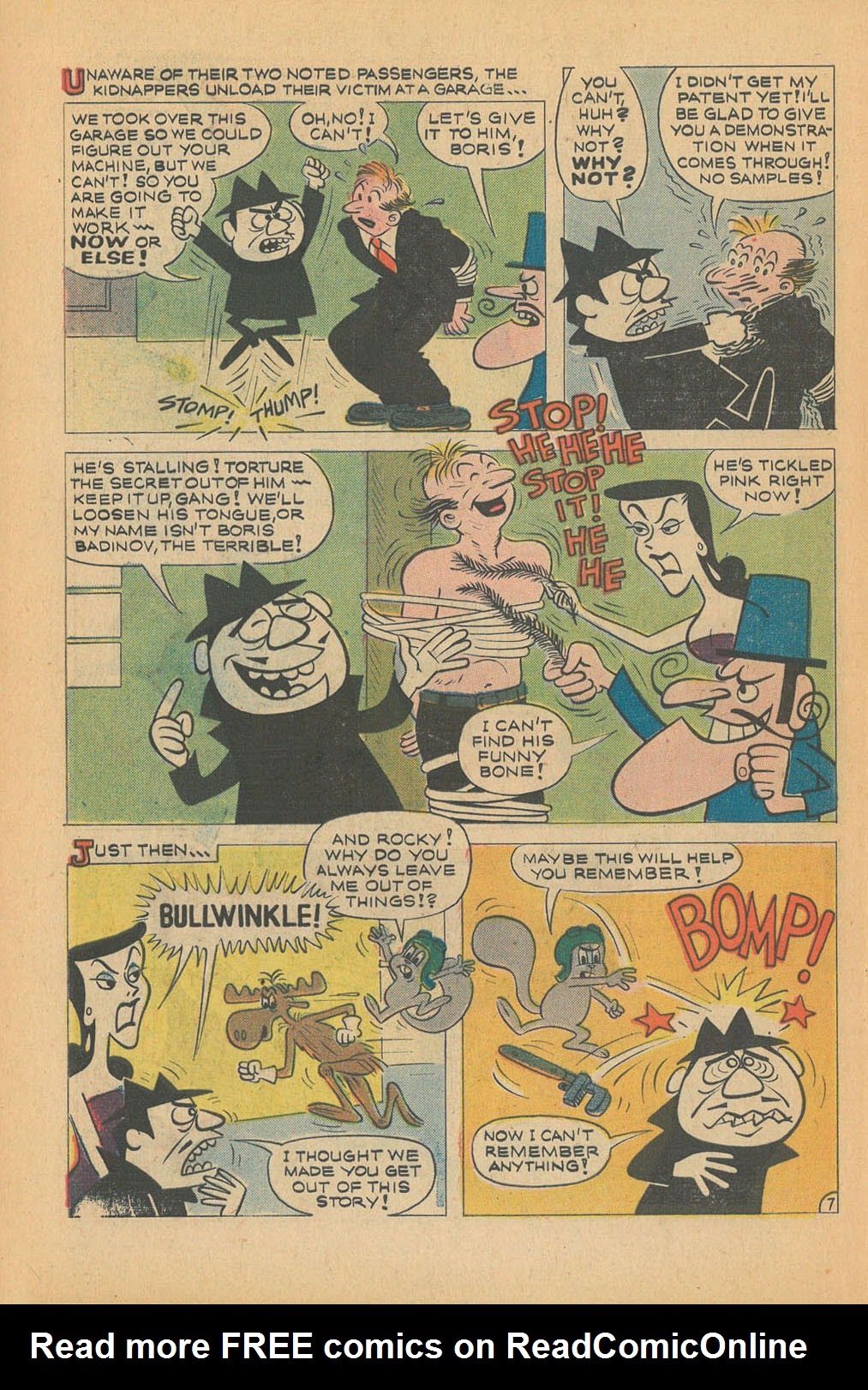 Read online Bullwinkle And Rocky (1970) comic -  Issue #6 - 10