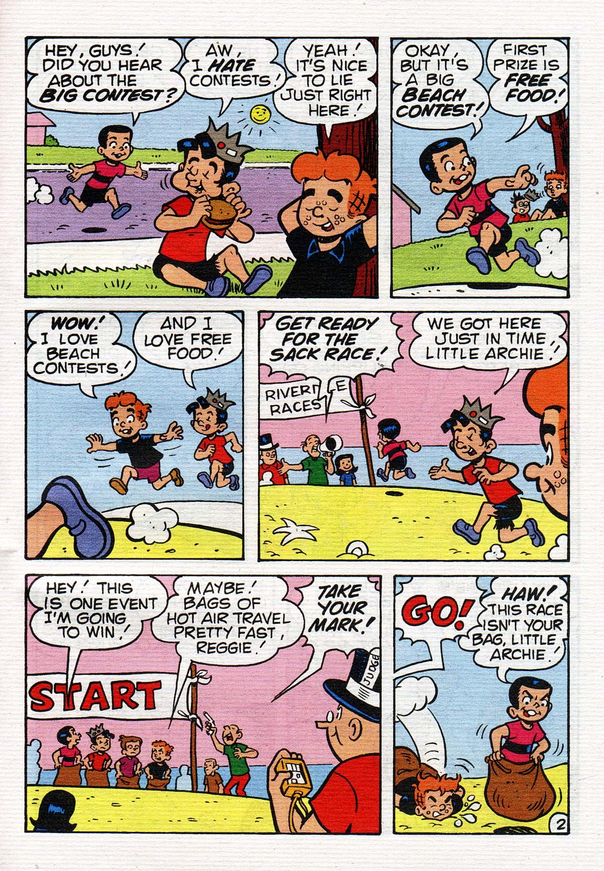 Read online Archie's Double Digest Magazine comic -  Issue #154 - 125