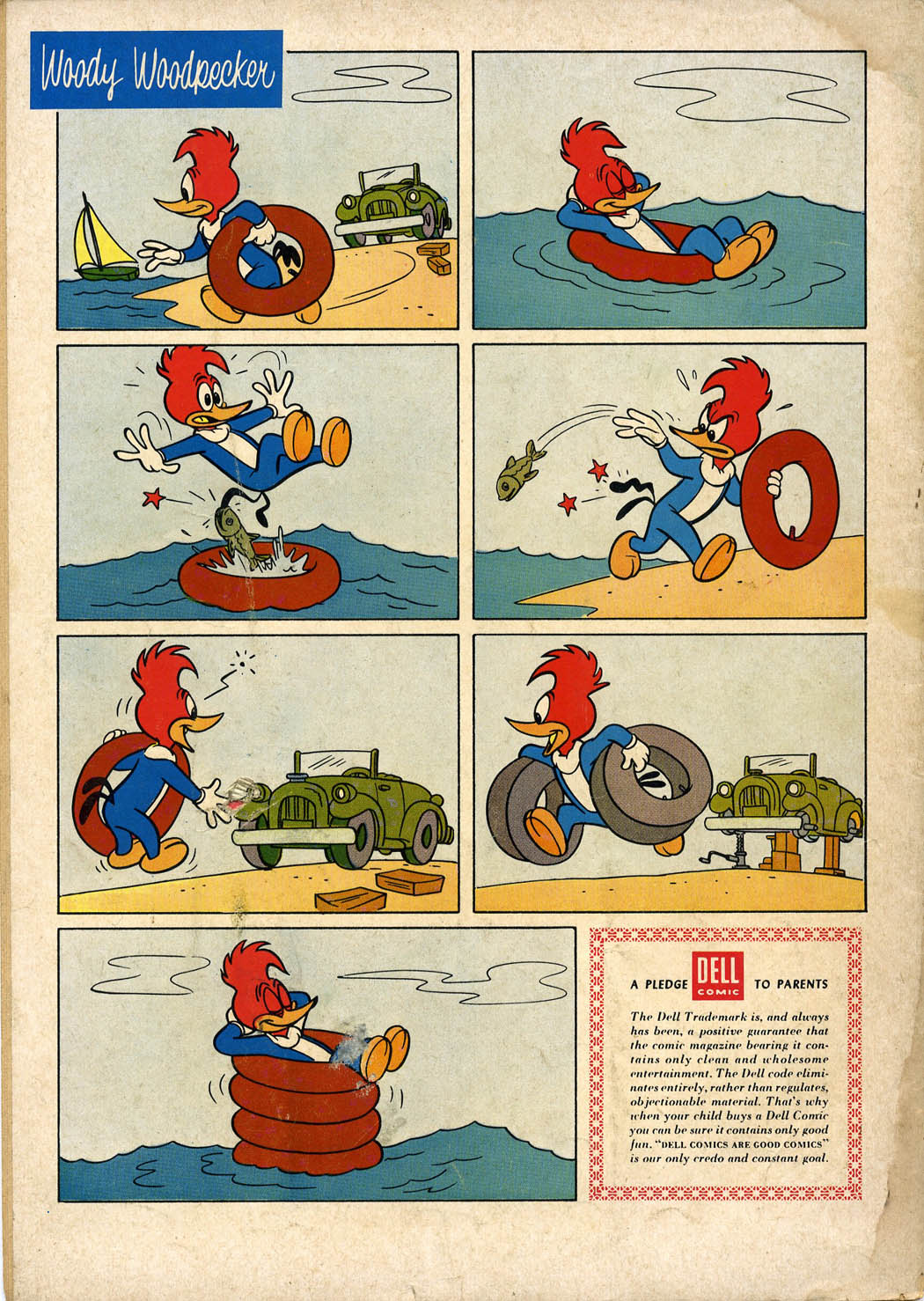 Read online Walter Lantz Woody Woodpecker (1952) comic -  Issue #39 - 36