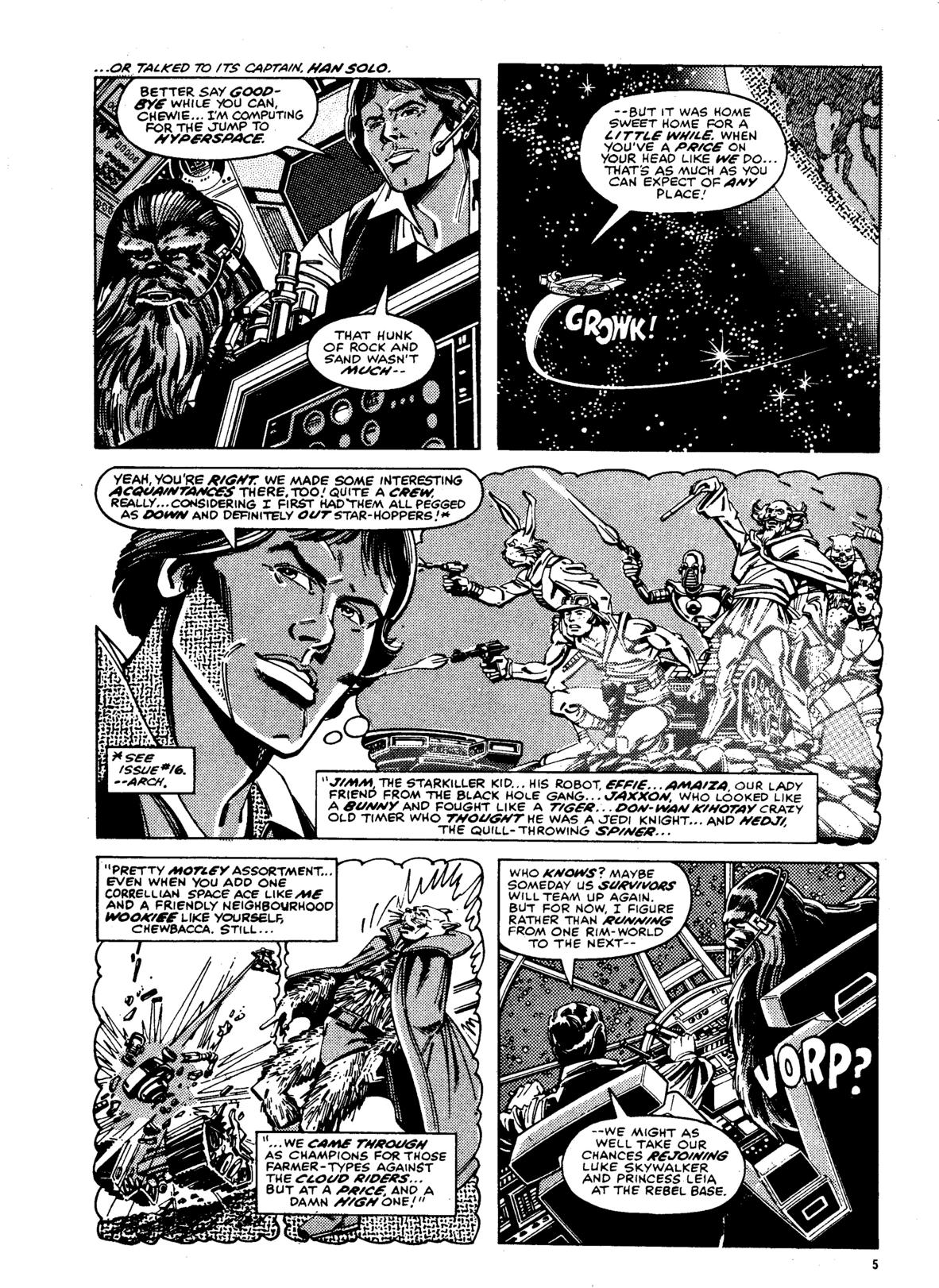 Read online Star Wars Weekly comic -  Issue #21 - 5