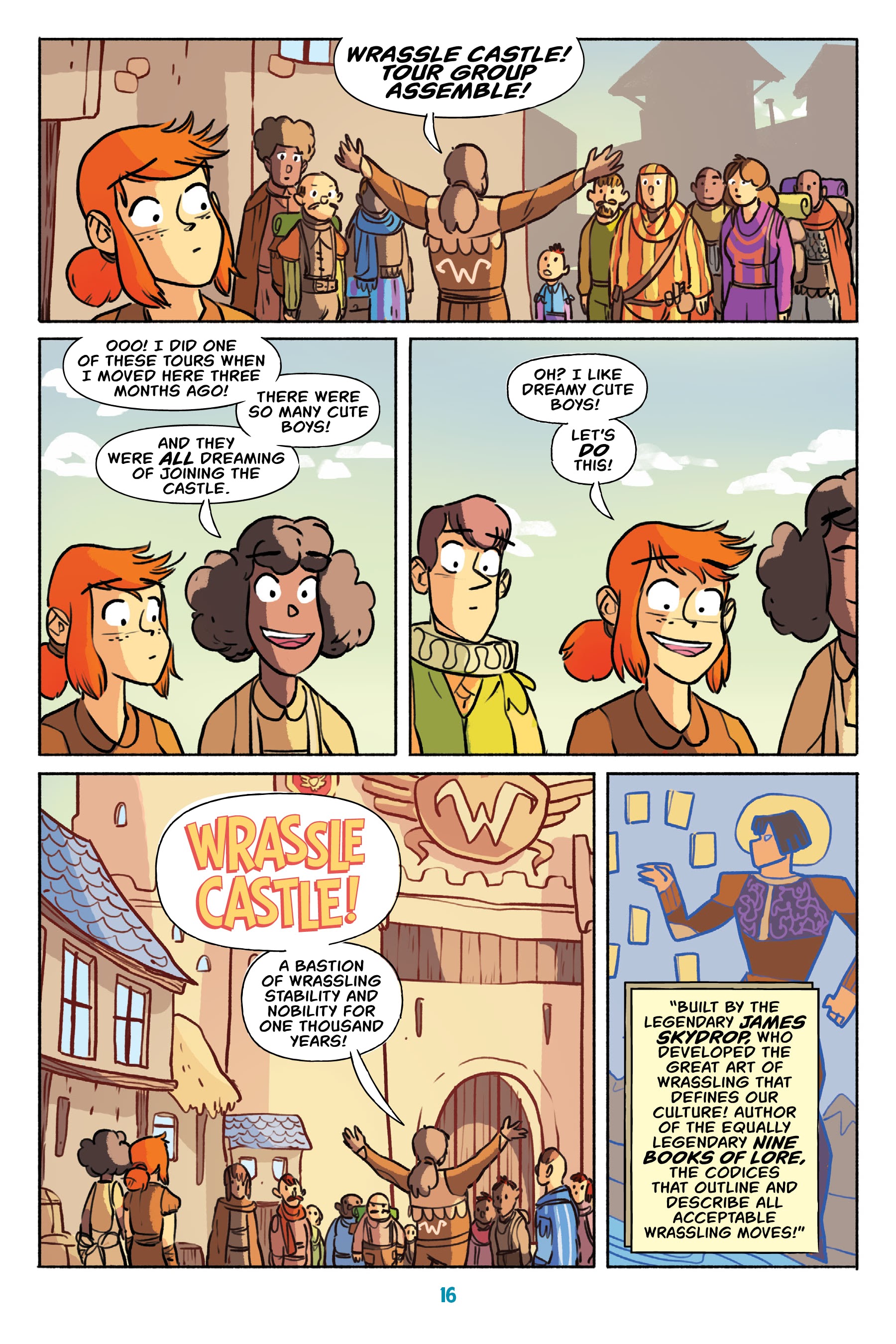 Read online Wrassle Castle comic -  Issue #1 - 15