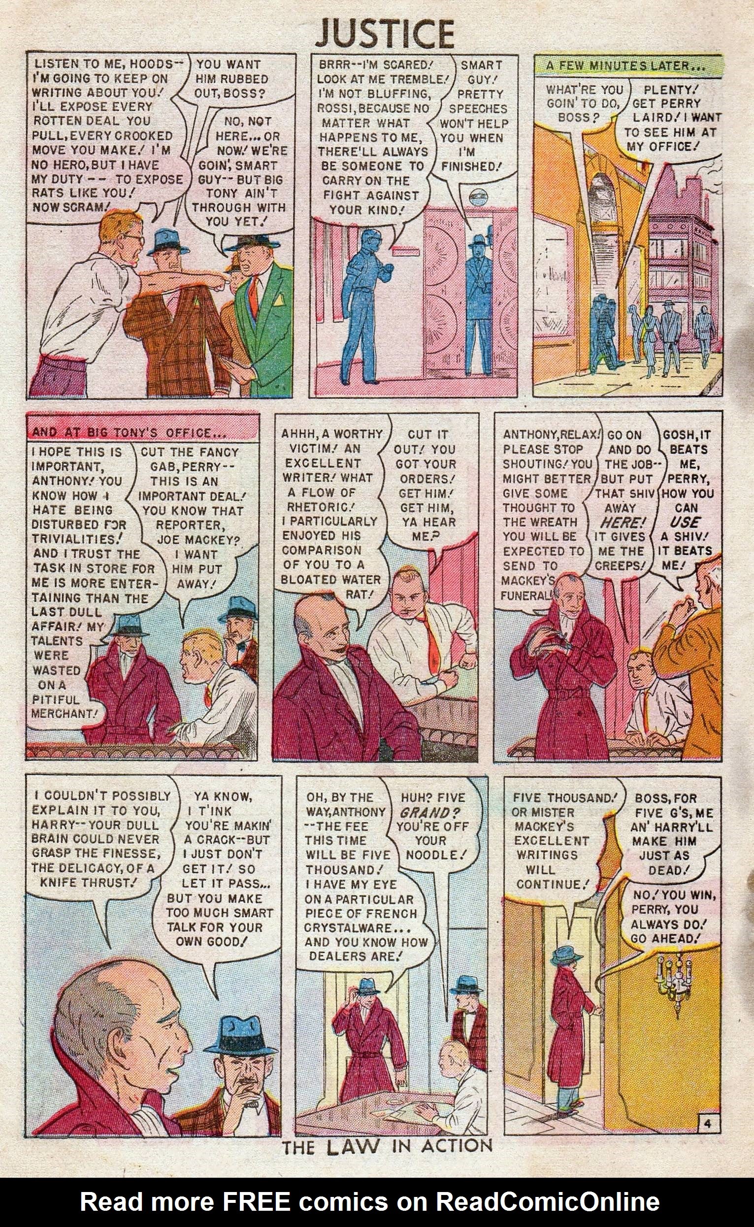 Read online Justice (1947) comic -  Issue #11 - 30