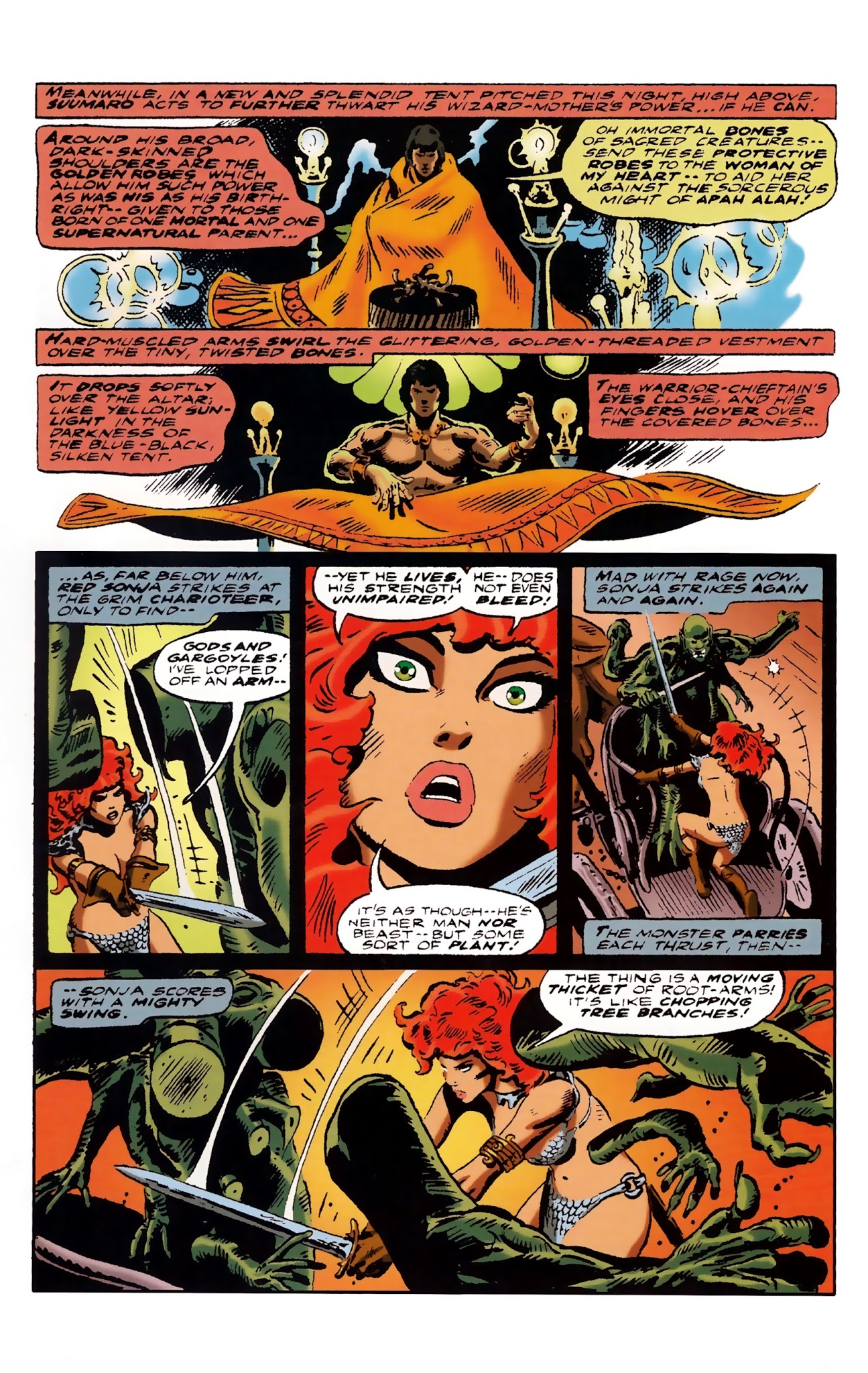 Read online The Adventures of Red Sonja comic -  Issue # TPB 3 - 37