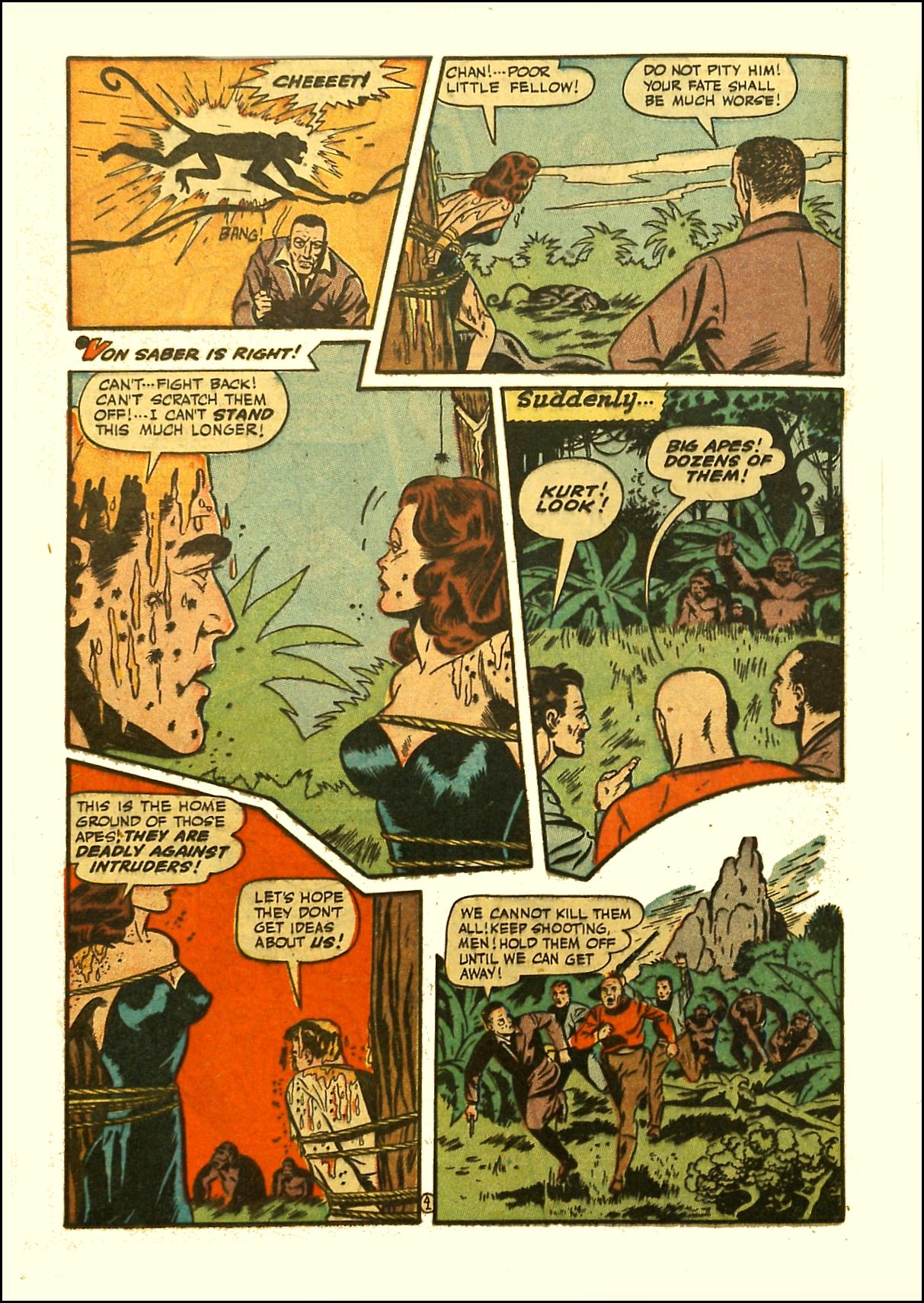 Read online Exciting Comics comic -  Issue #57 - 16