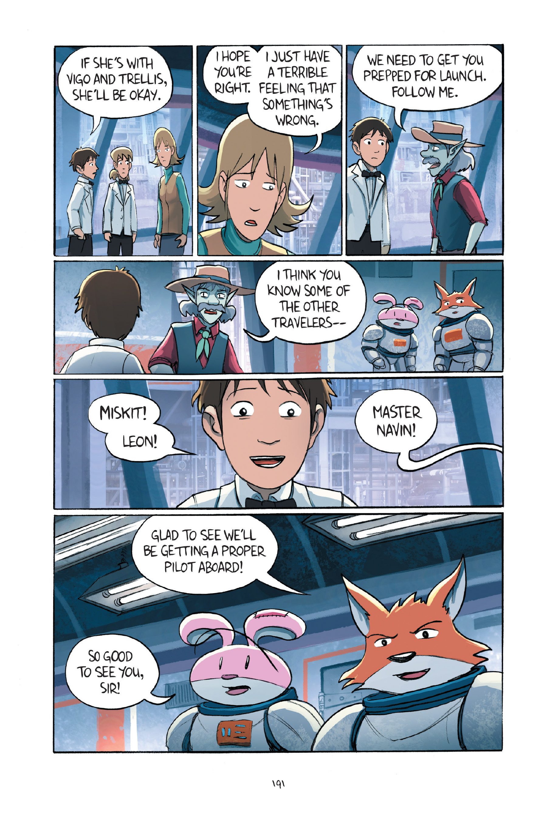 Read online Amulet comic -  Issue #7 - 189