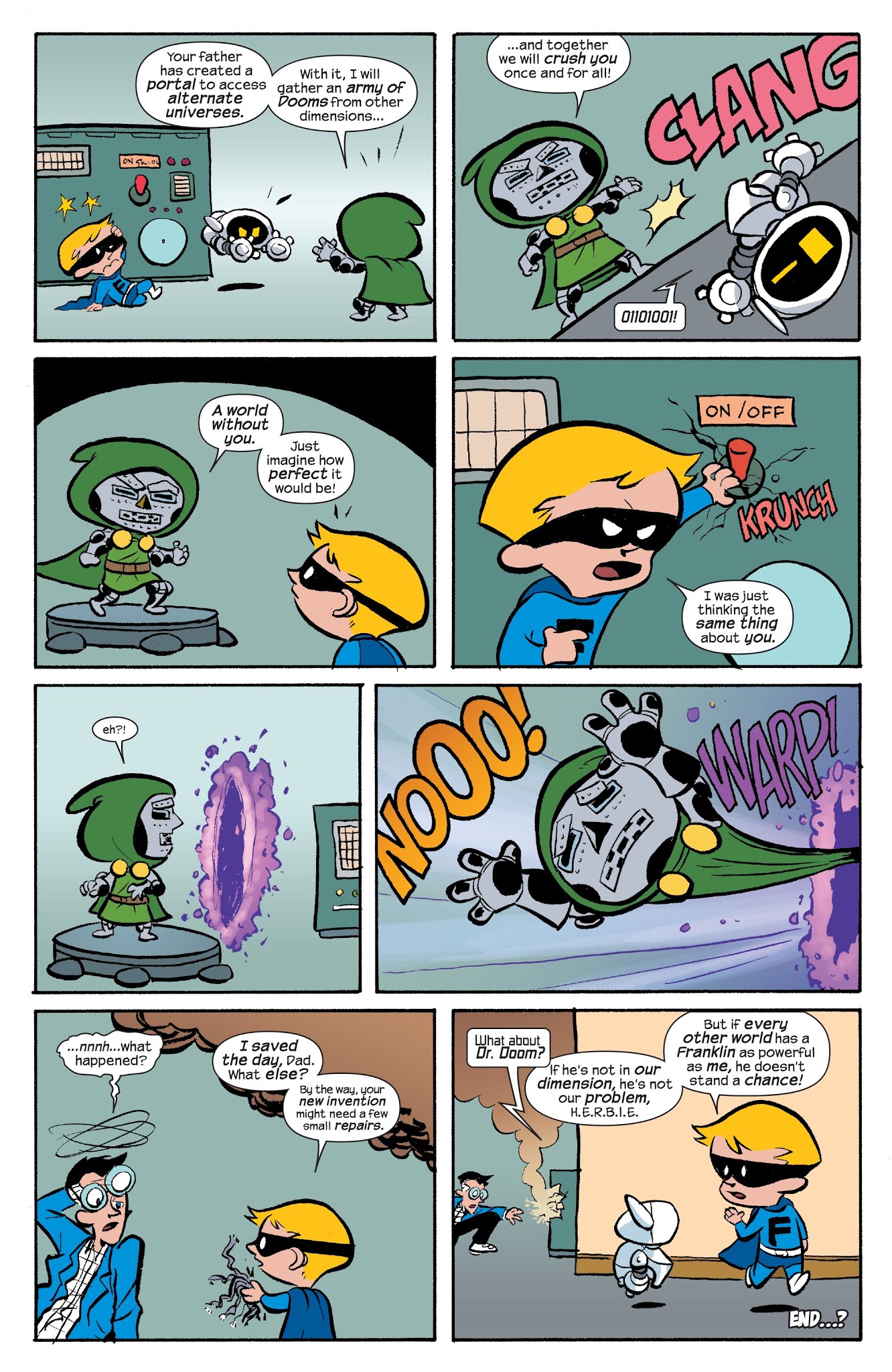 Read online Franklin Richards: A Fantastic Year comic -  Issue # TPB - 48
