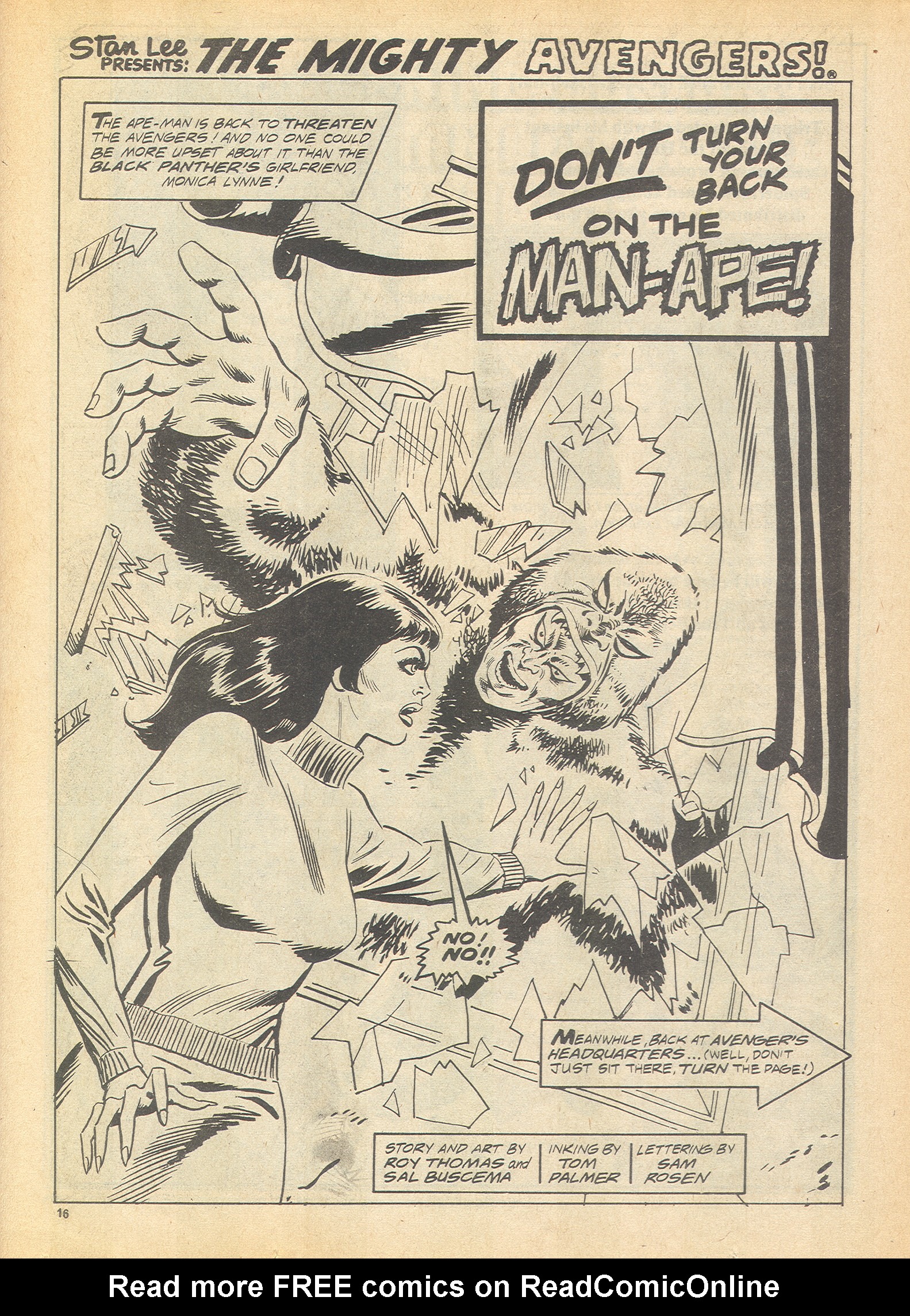 Read online The Avengers (1973) comic -  Issue #121 - 15