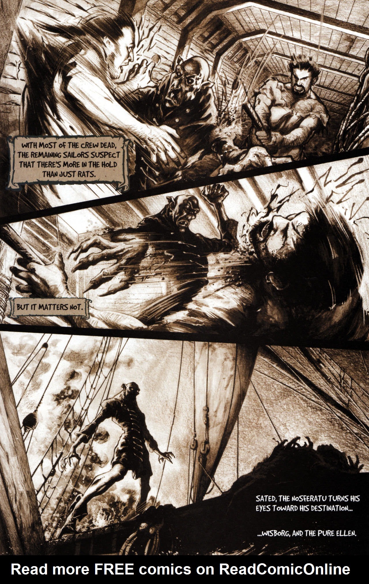 Read online Silent Screamers Nosferatu 1922 comic -  Issue # Full - 18