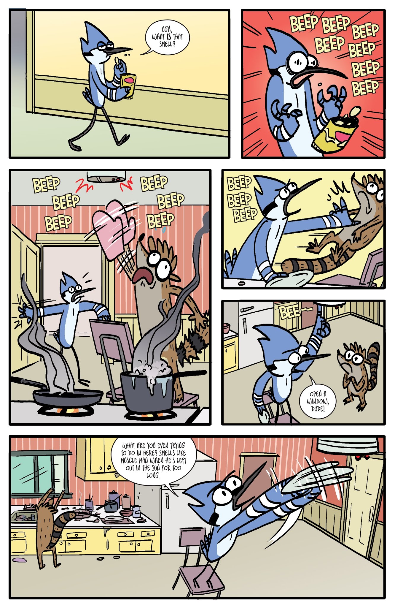 Read online Regular Show: Parks and Wreck comic -  Issue # TPB - 85