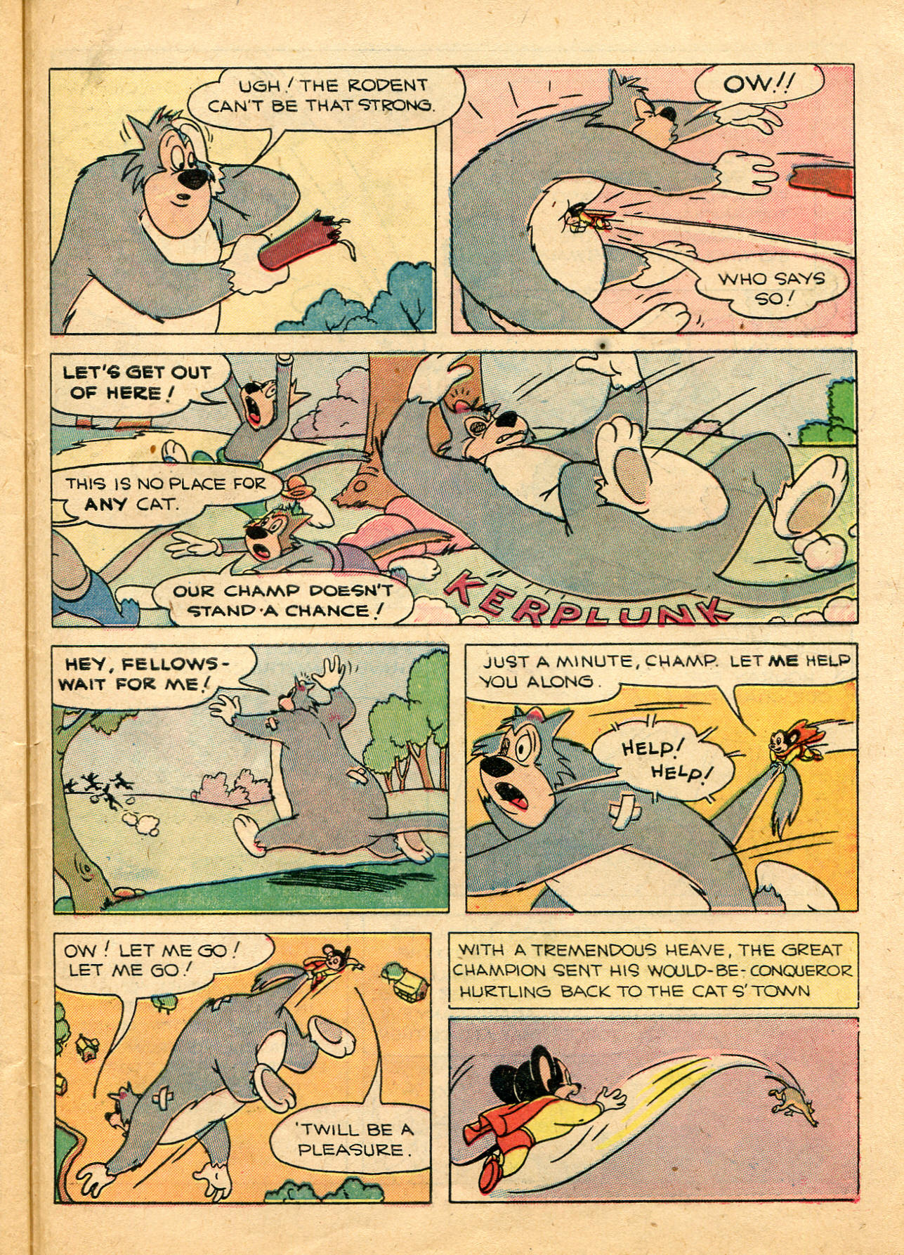 Read online Paul Terry's Mighty Mouse Comics comic -  Issue #25 - 46