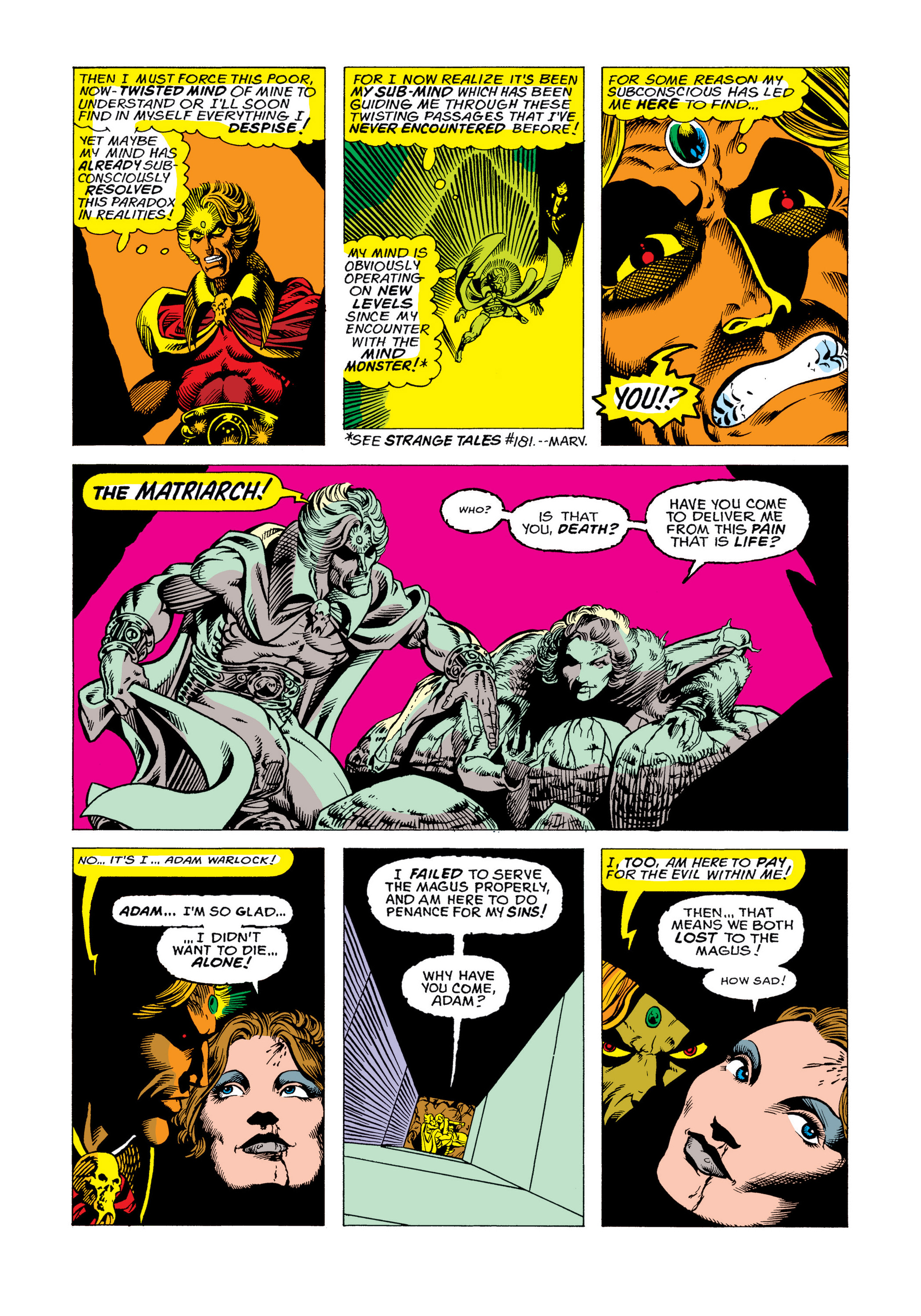 Read online Marvel Masterworks: Warlock comic -  Issue # TPB 2 (Part 2) - 13