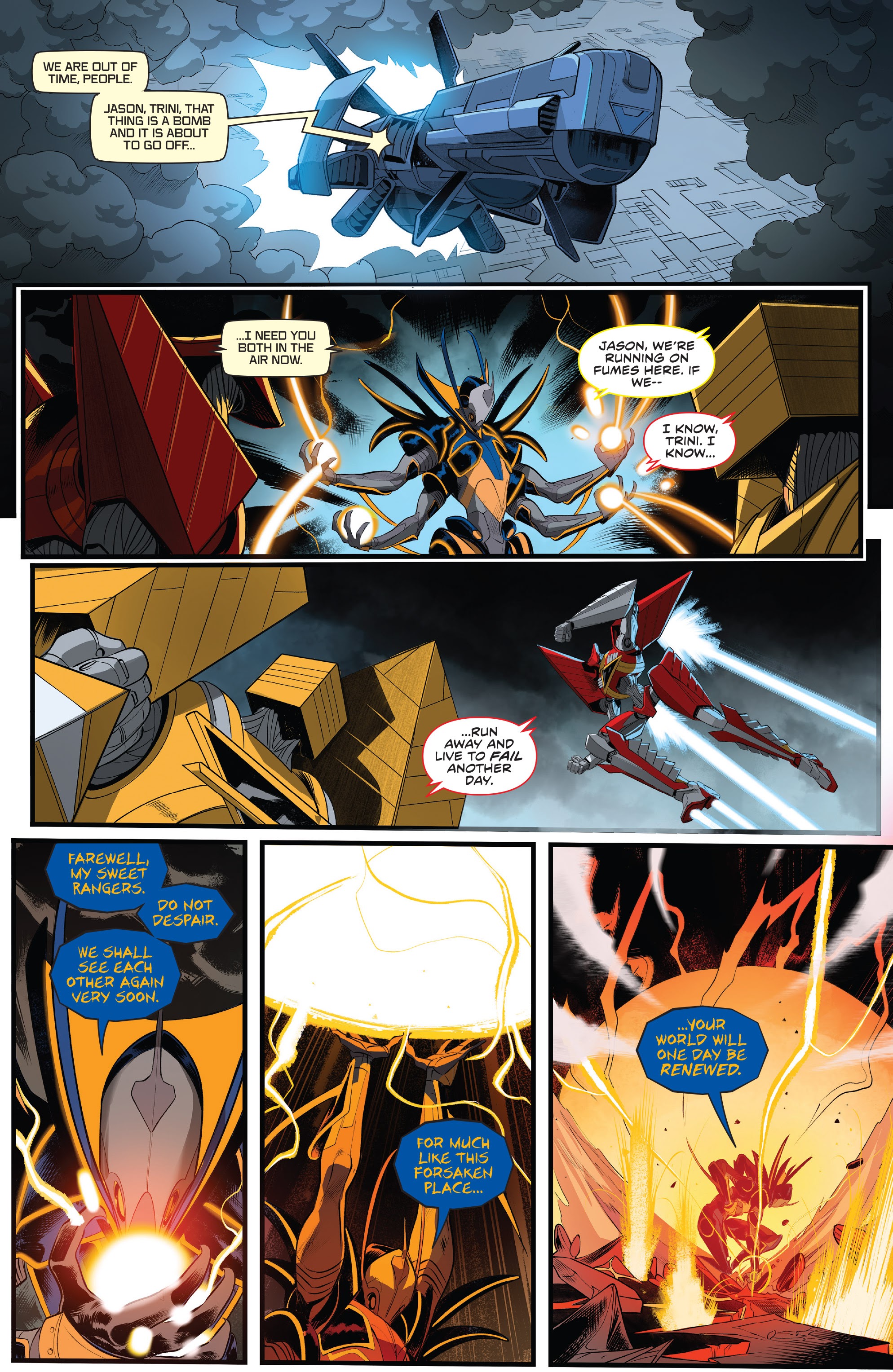 Read online Power Rangers comic -  Issue #8 - 19