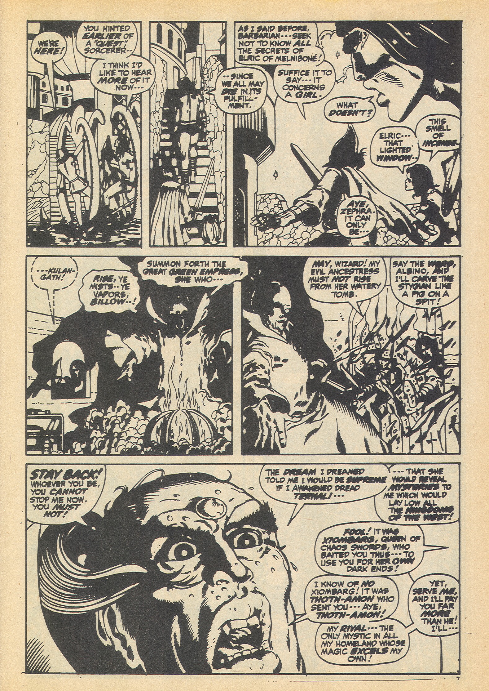 Read online The Savage Sword of Conan (1975) comic -  Issue #16 - 7