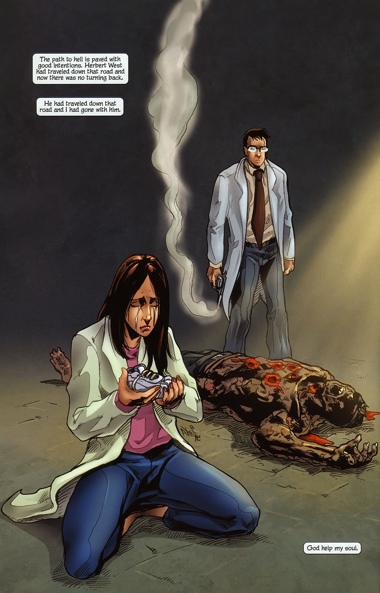 Read online The Chronicles of Dr. Herbert West comic -  Issue #3 - 28