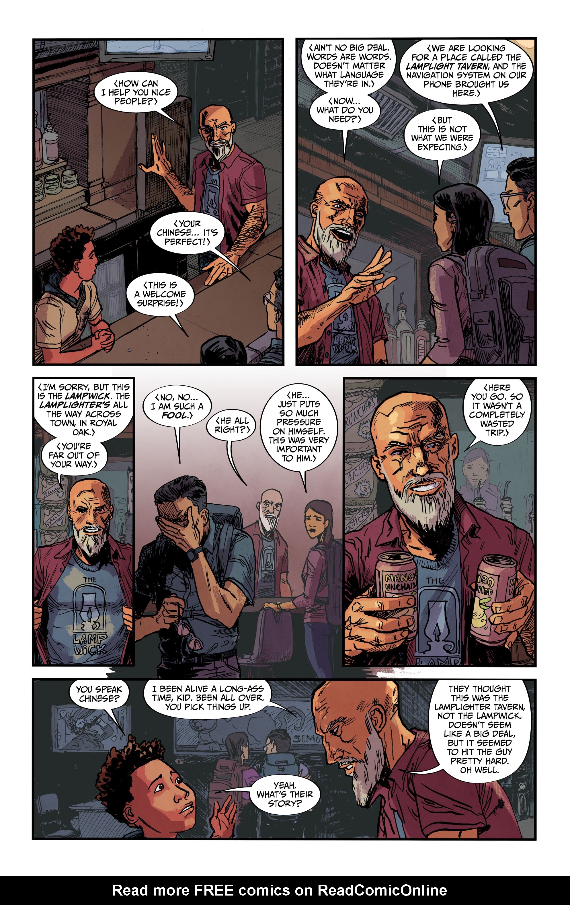 Read online Eight Billion Genies comic -  Issue #1 - 7