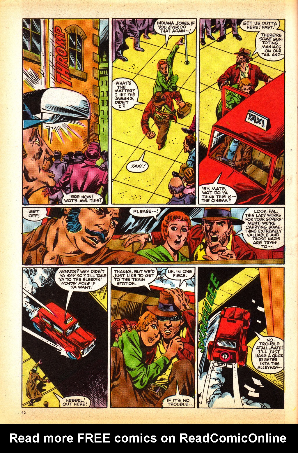 Read online Indiana Jones comic -  Issue #4 - 39