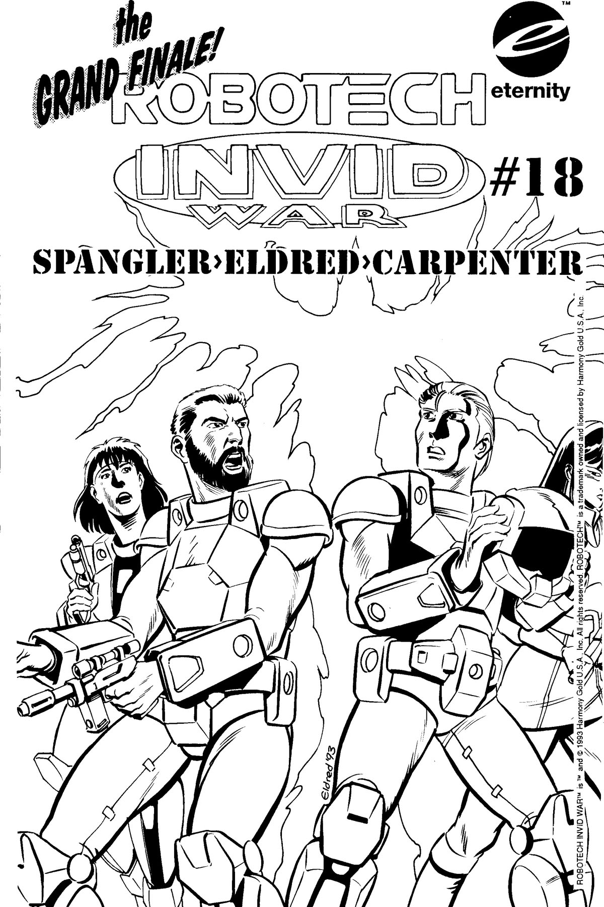 Read online Robotech: Invid War comic -  Issue #17 - 20