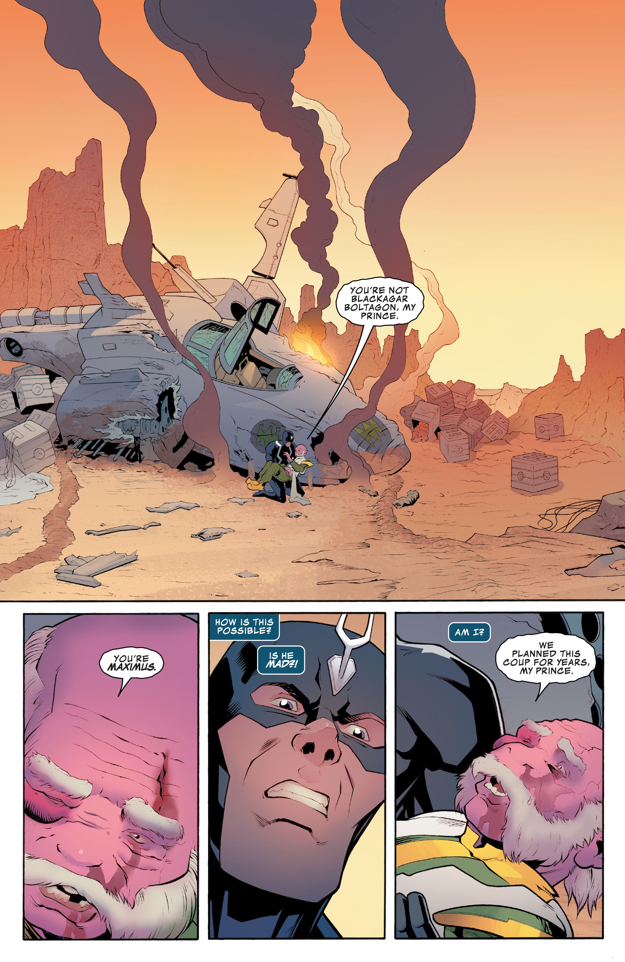 Read online The Darkhold comic -  Issue # Black Bolt - 18