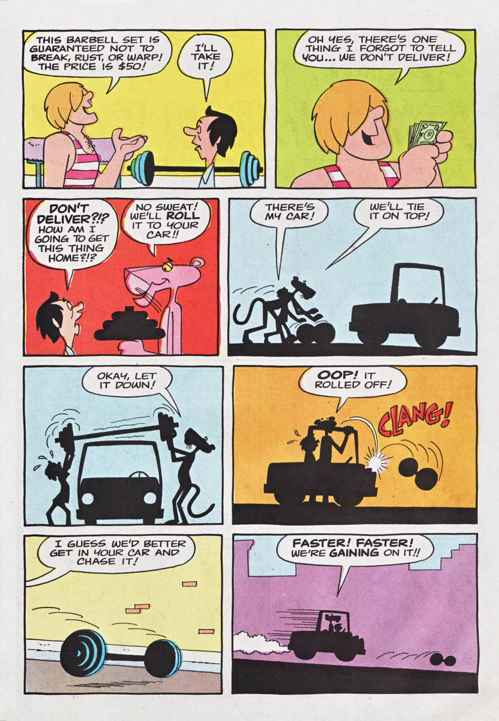 Read online Pink Panther comic -  Issue #8 - 23