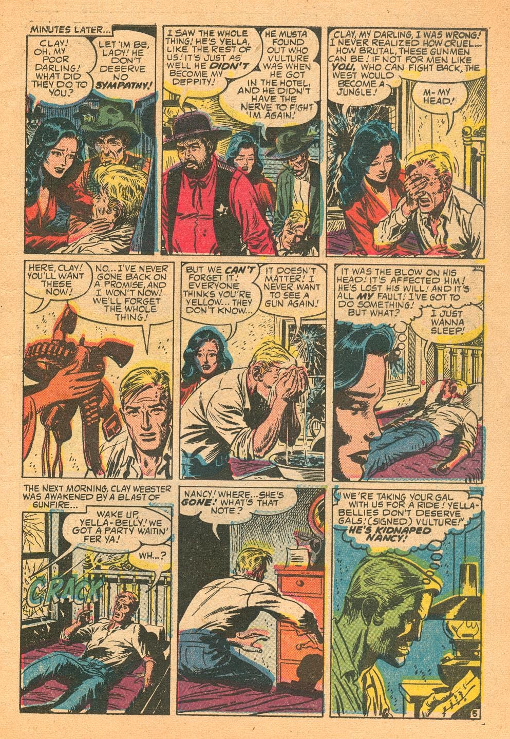 Read online Outlaw Fighters comic -  Issue #5 - 7