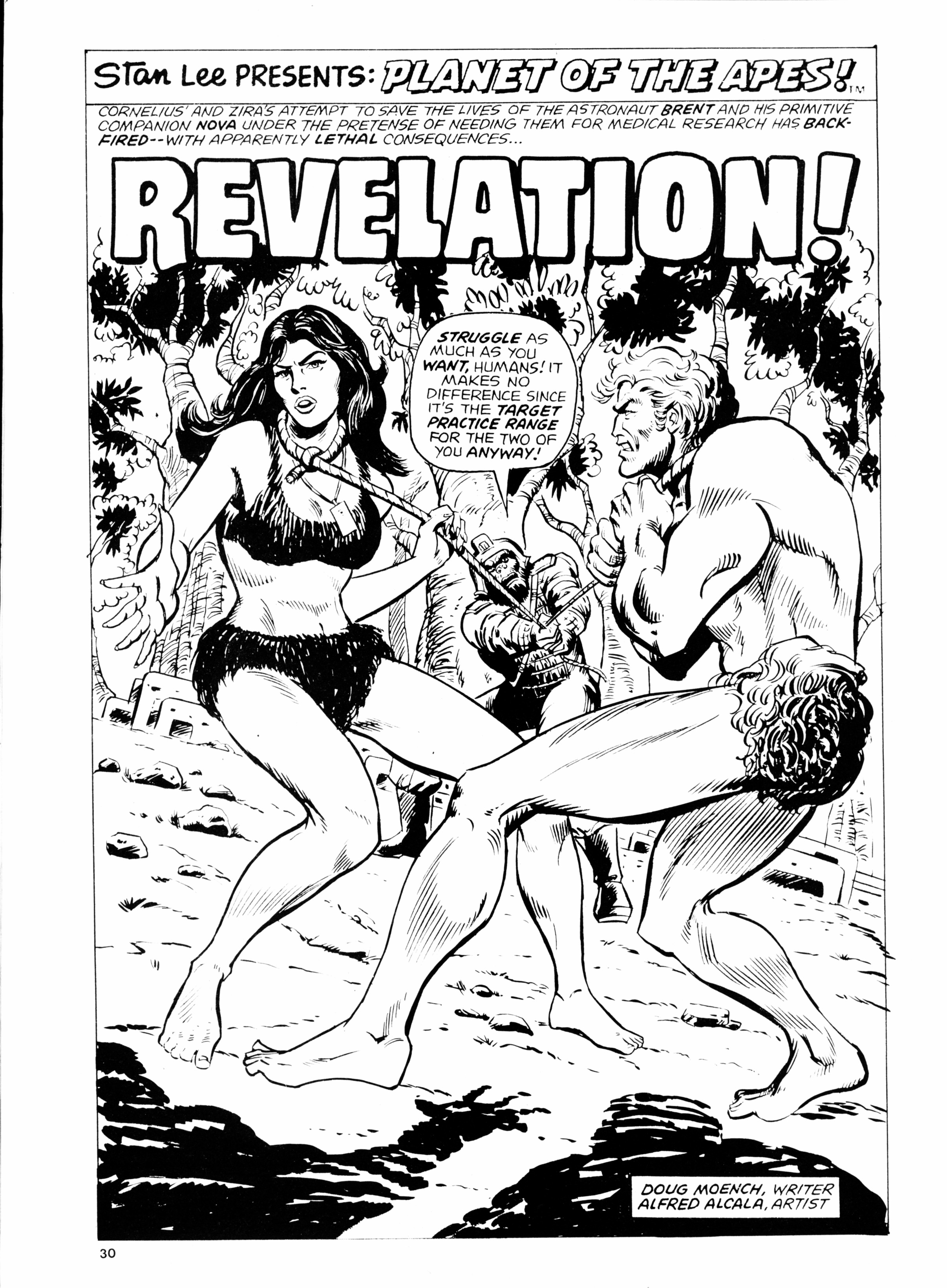 Read online Planet of the Apes (1974) comic -  Issue #117 - 30