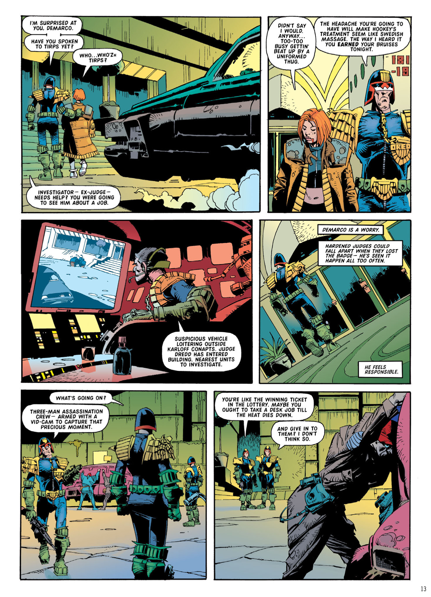 Read online Judge Dredd: The Complete Case Files comic -  Issue # TPB 30 - 15