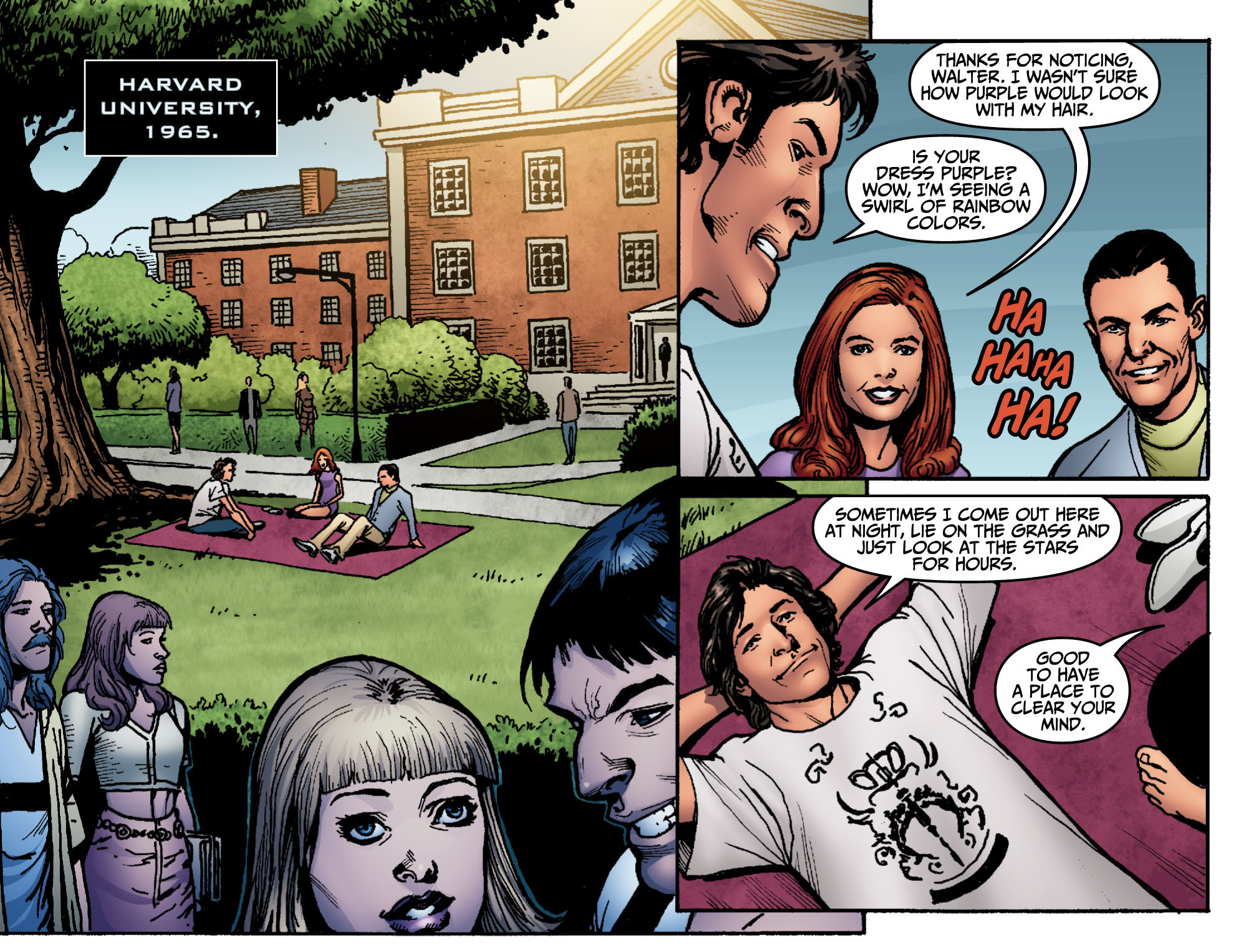 Read online Beyond The Fringe comic -  Issue #6B - 3
