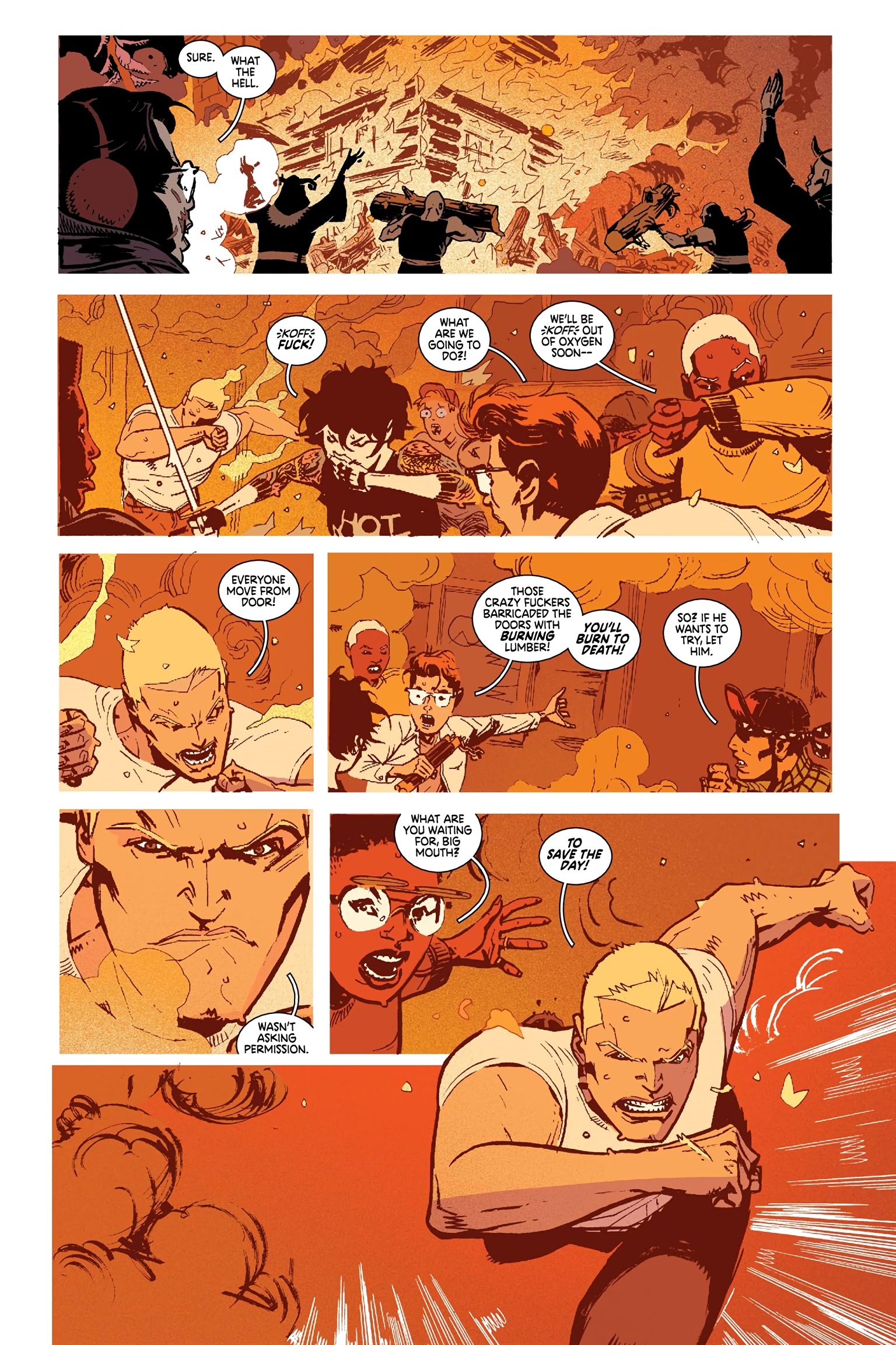 Read online Deadly Class comic -  Issue # _Deluxe Edition Teen Age Riot (Part 4) - 18