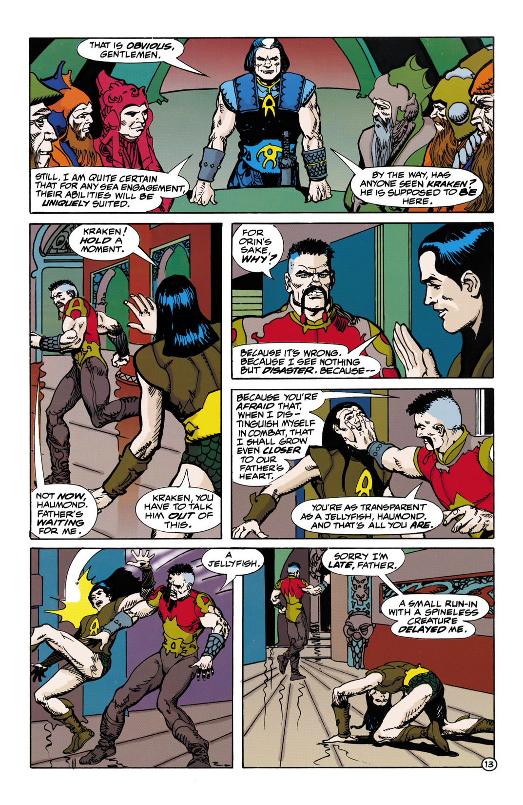 Read online The Atlantis Chronicles comic -  Issue #6 - 13