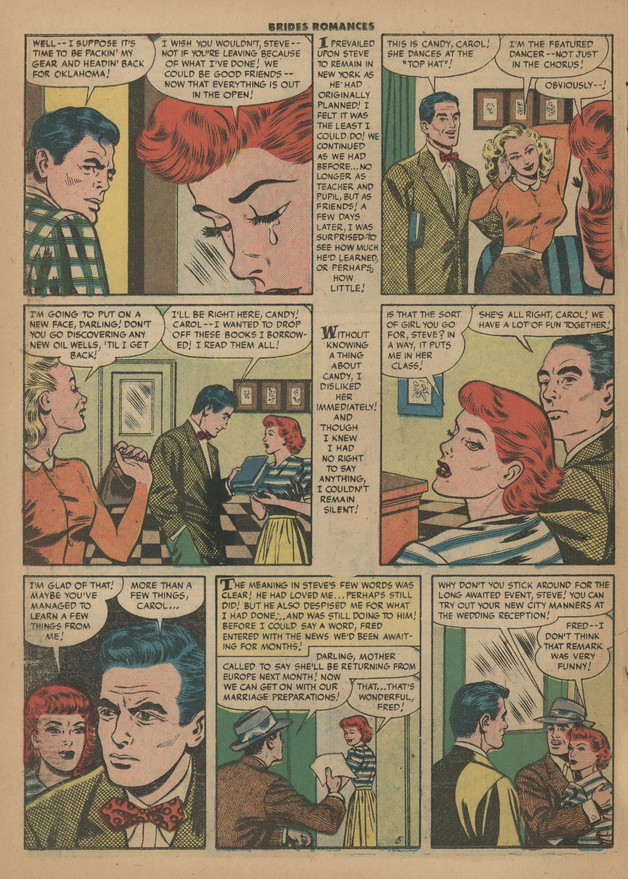 Read online Brides Romances comic -  Issue #22 - 22