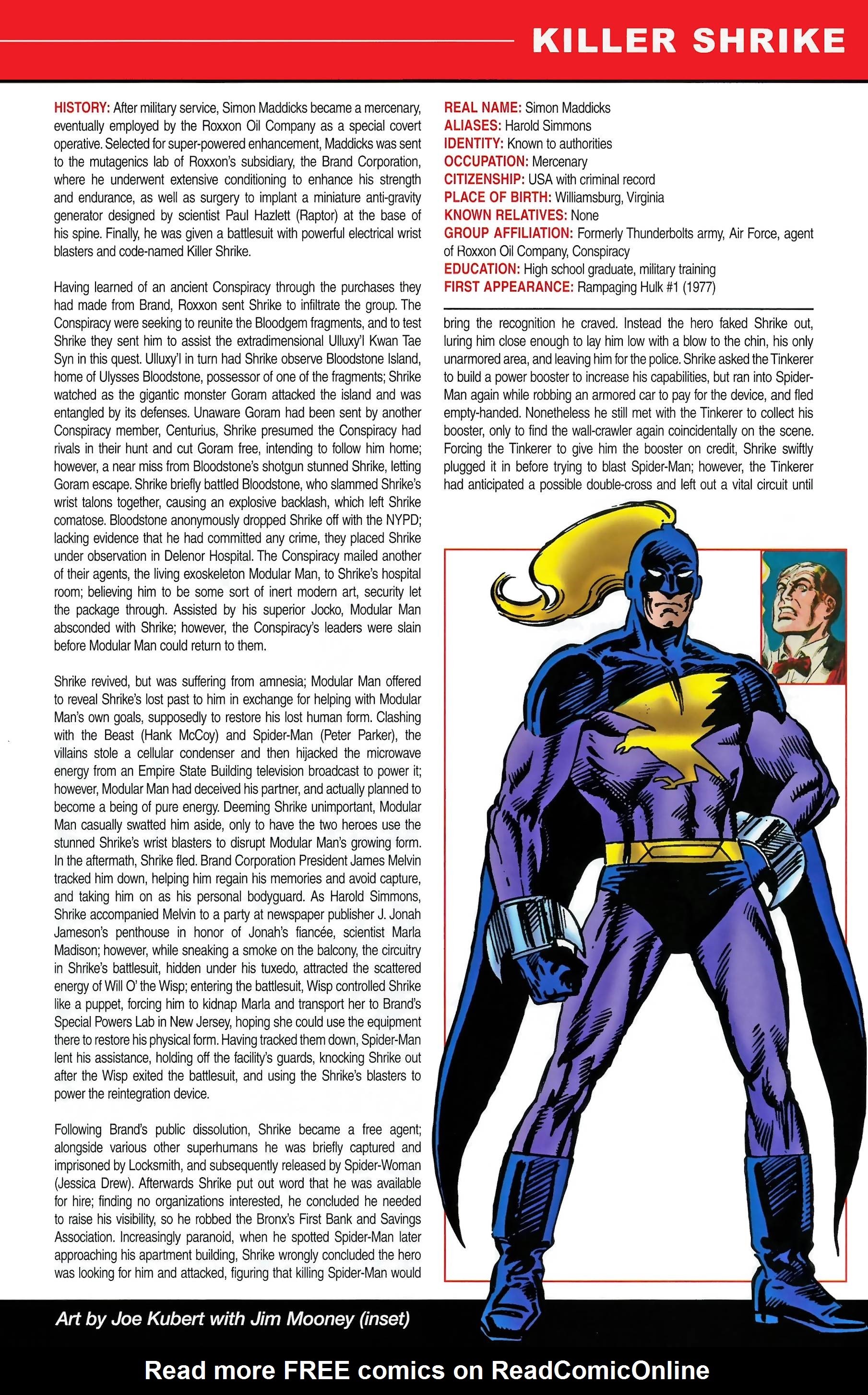 Read online Official Handbook of the Marvel Universe A to Z comic -  Issue # TPB 6 (Part 1) - 79