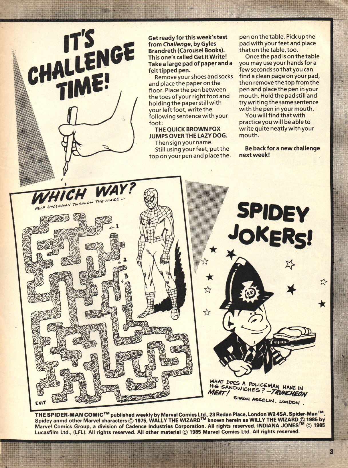 Read online Spidey Comic comic -  Issue #655 - 3