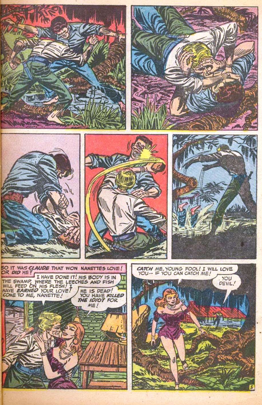 Read online Black Magic (1950) comic -  Issue #30 - 31
